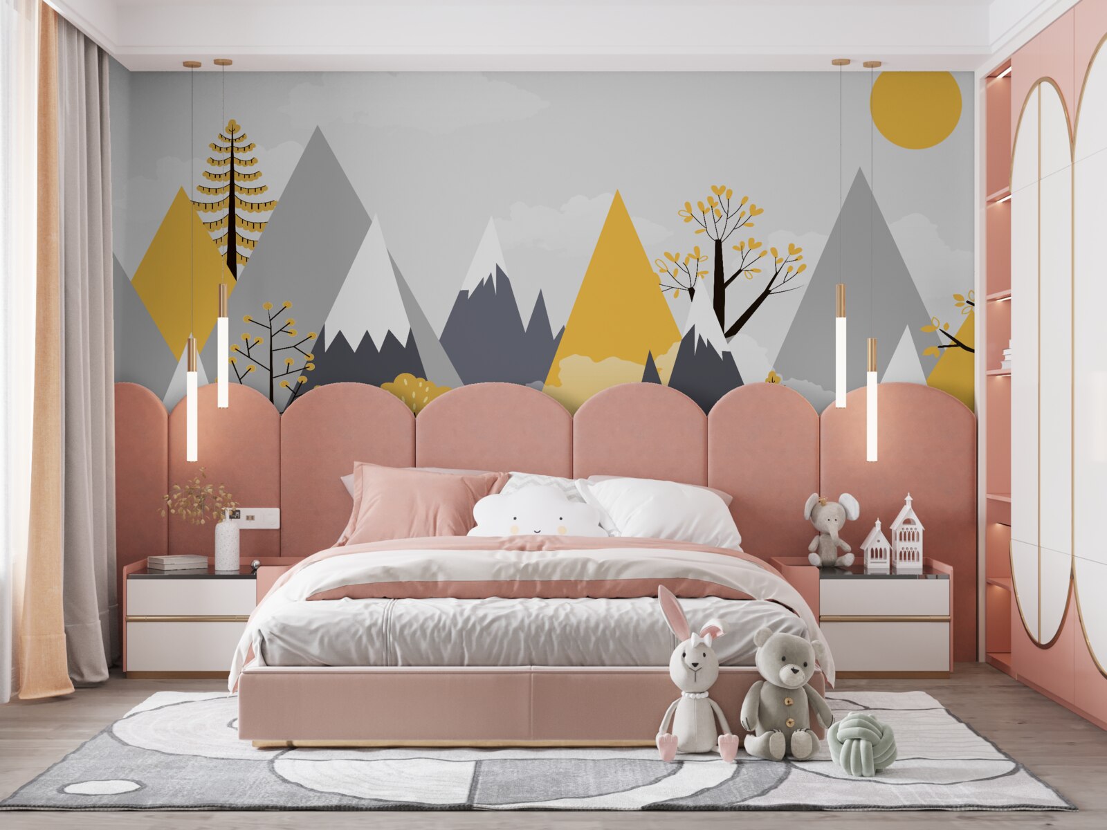 Fototapeta horské štíty