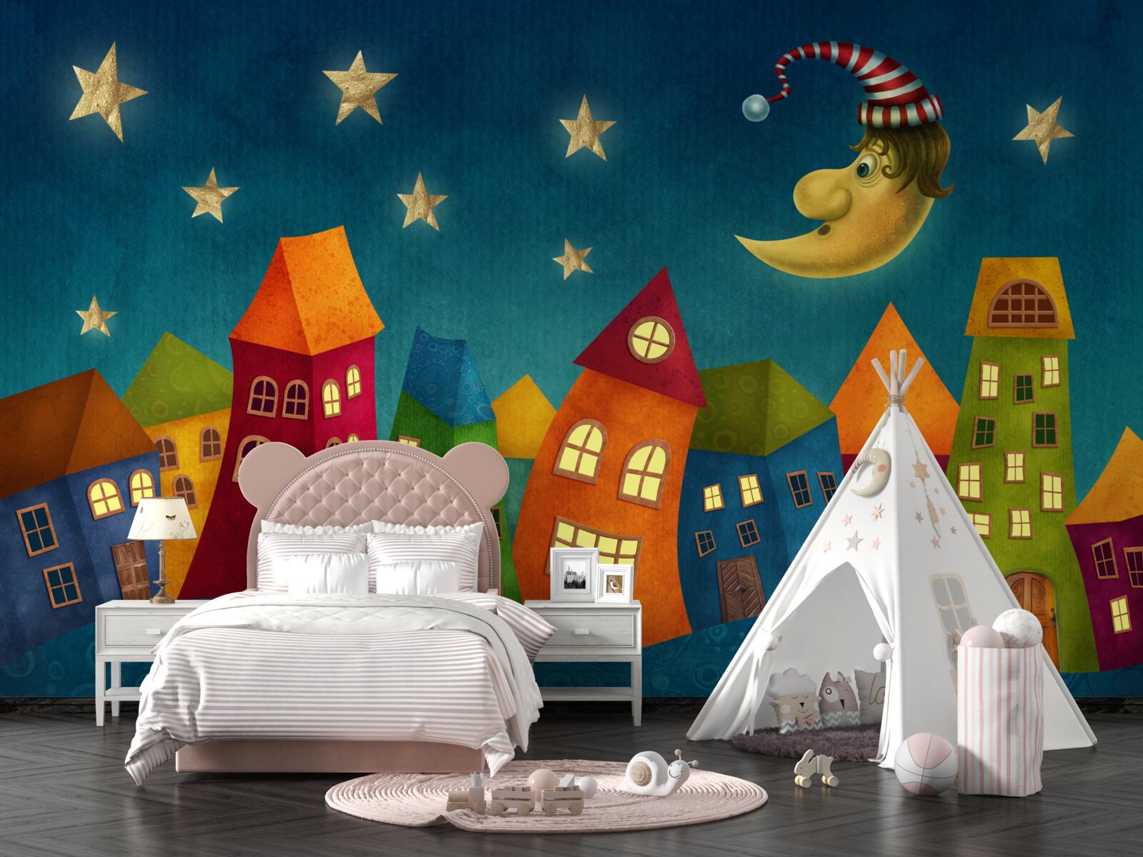 Fototapeta svetlé budovy