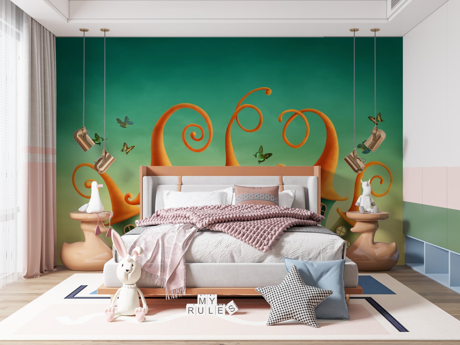 Fototapeta úžasné rozprávkové domy