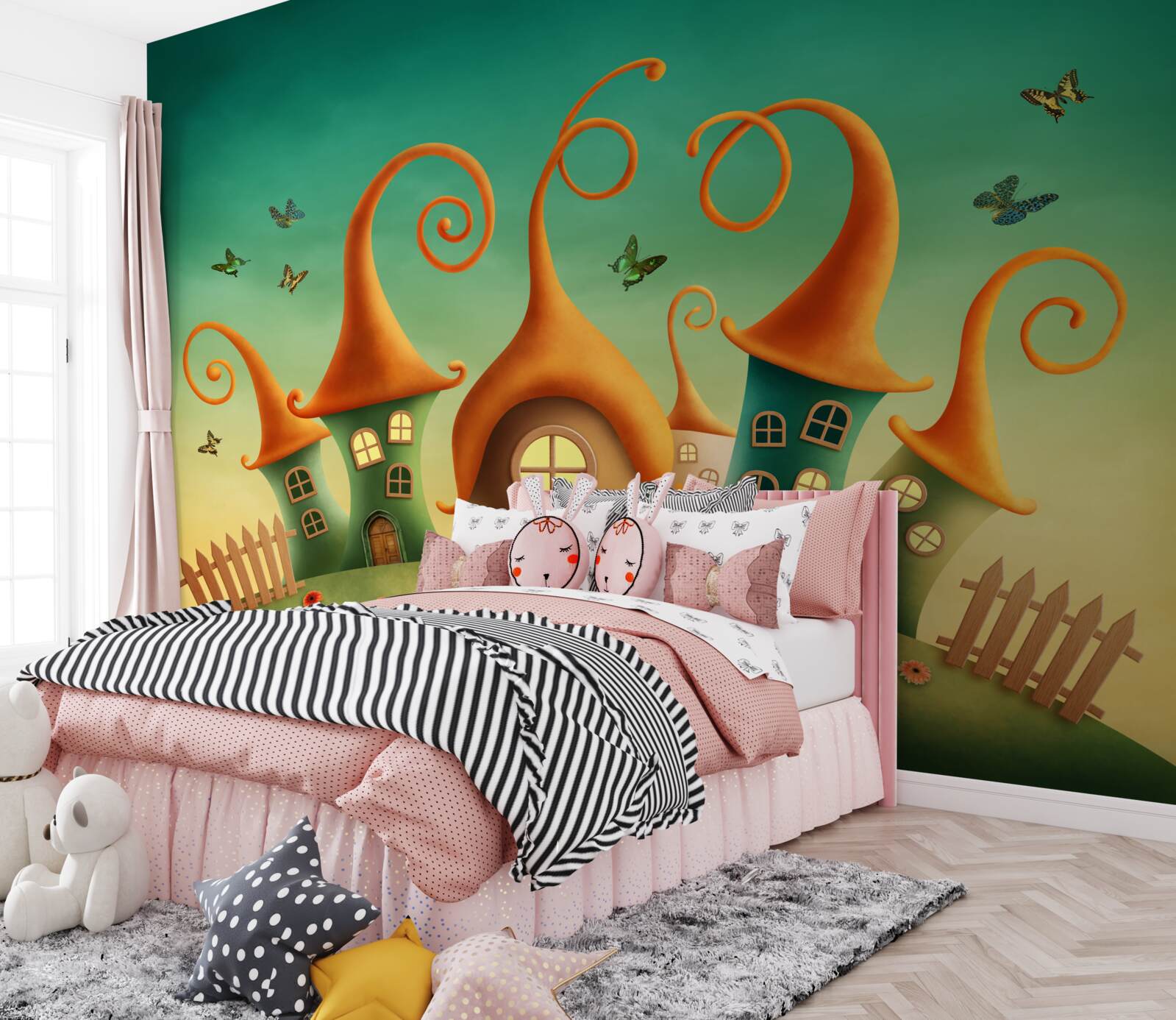 Fototapeta úžasné rozprávkové domy