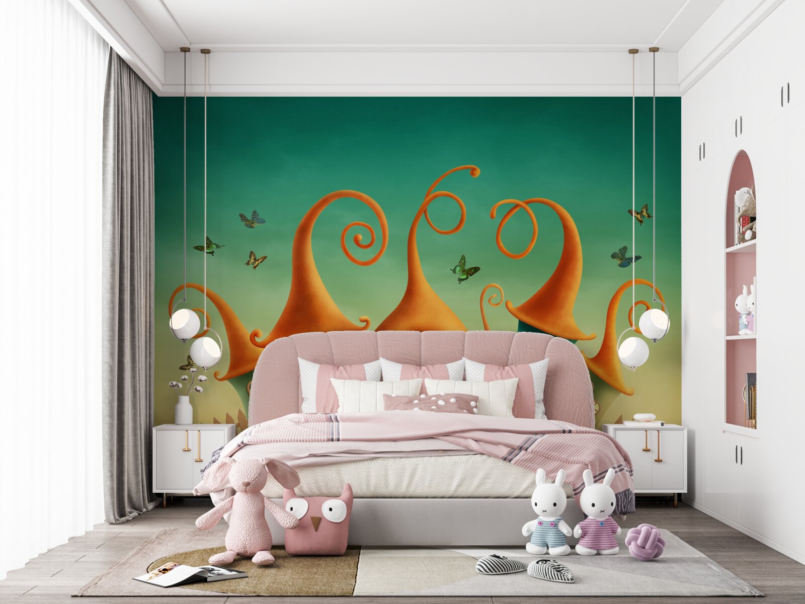 Fototapeta úžasné rozprávkové domy