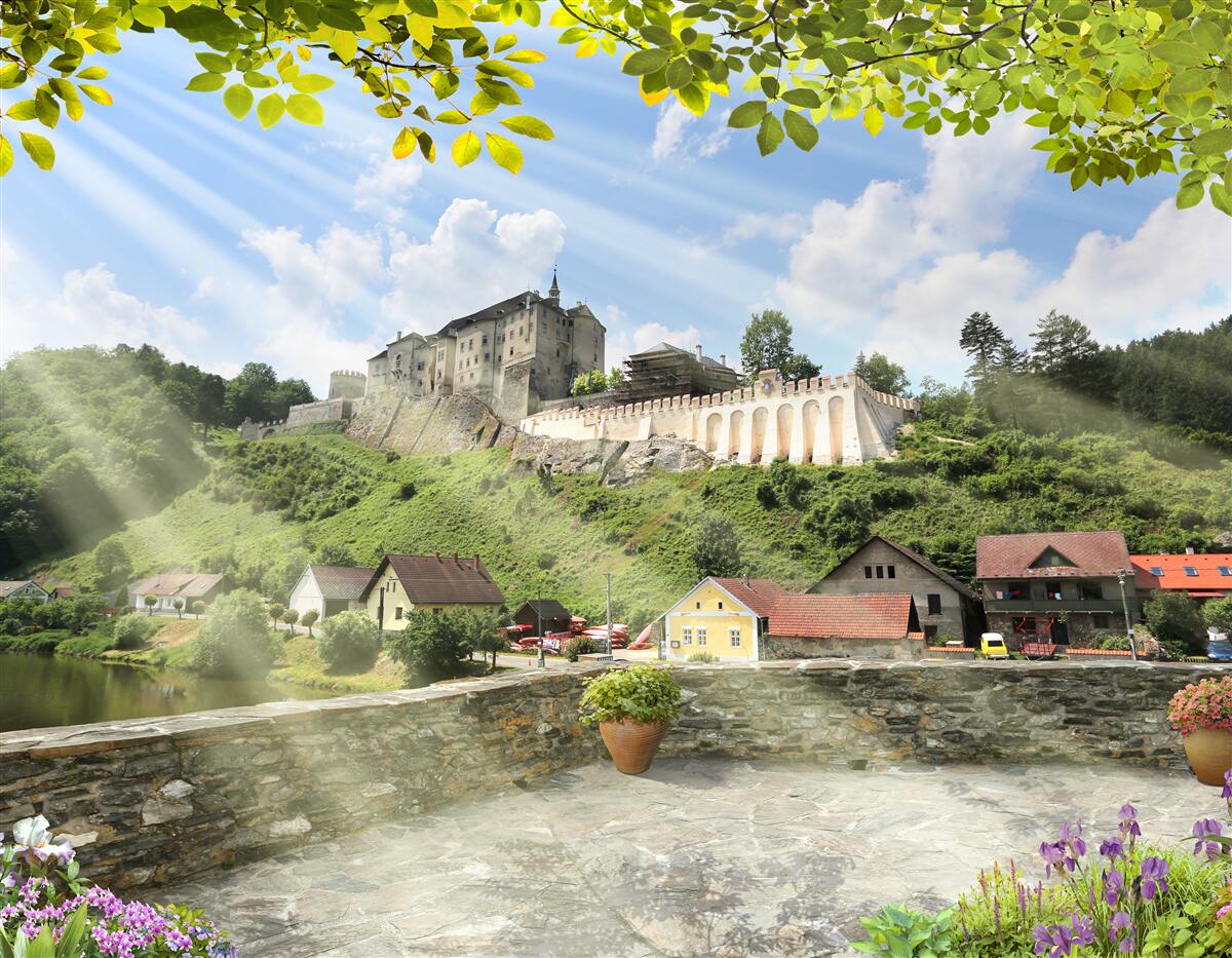 Fototapeta Hrad Český Šternberk