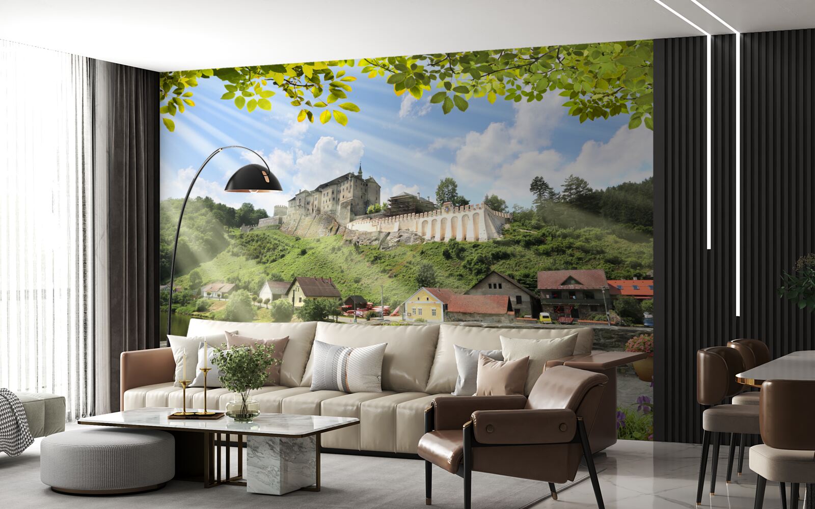 Fototapeta Hrad Český Šternberk