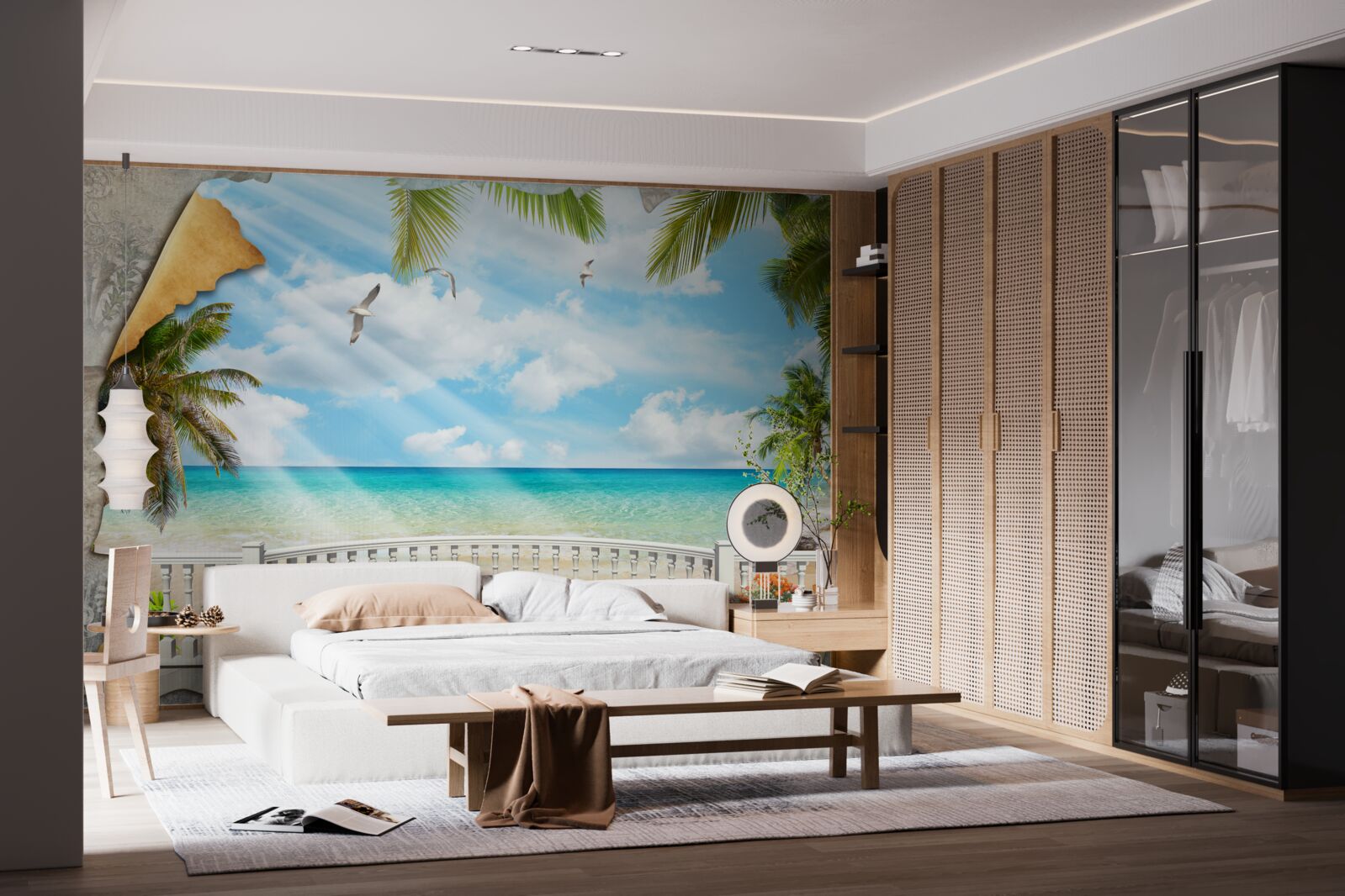 Fototapeta malebný výhľad na more v lete