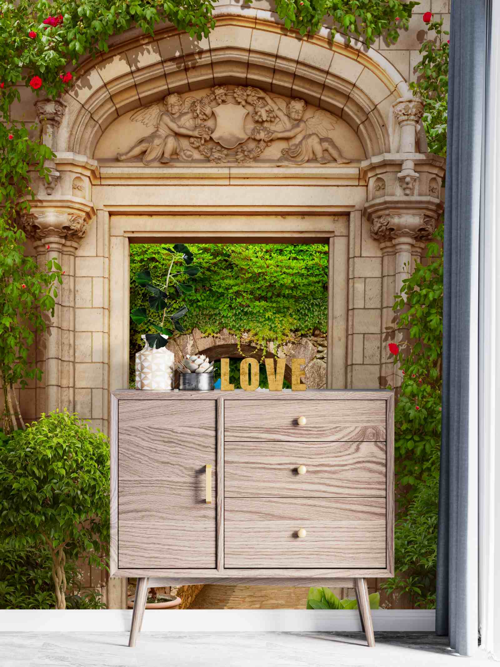 Fototapeta nádherný prechod pod oblúkom