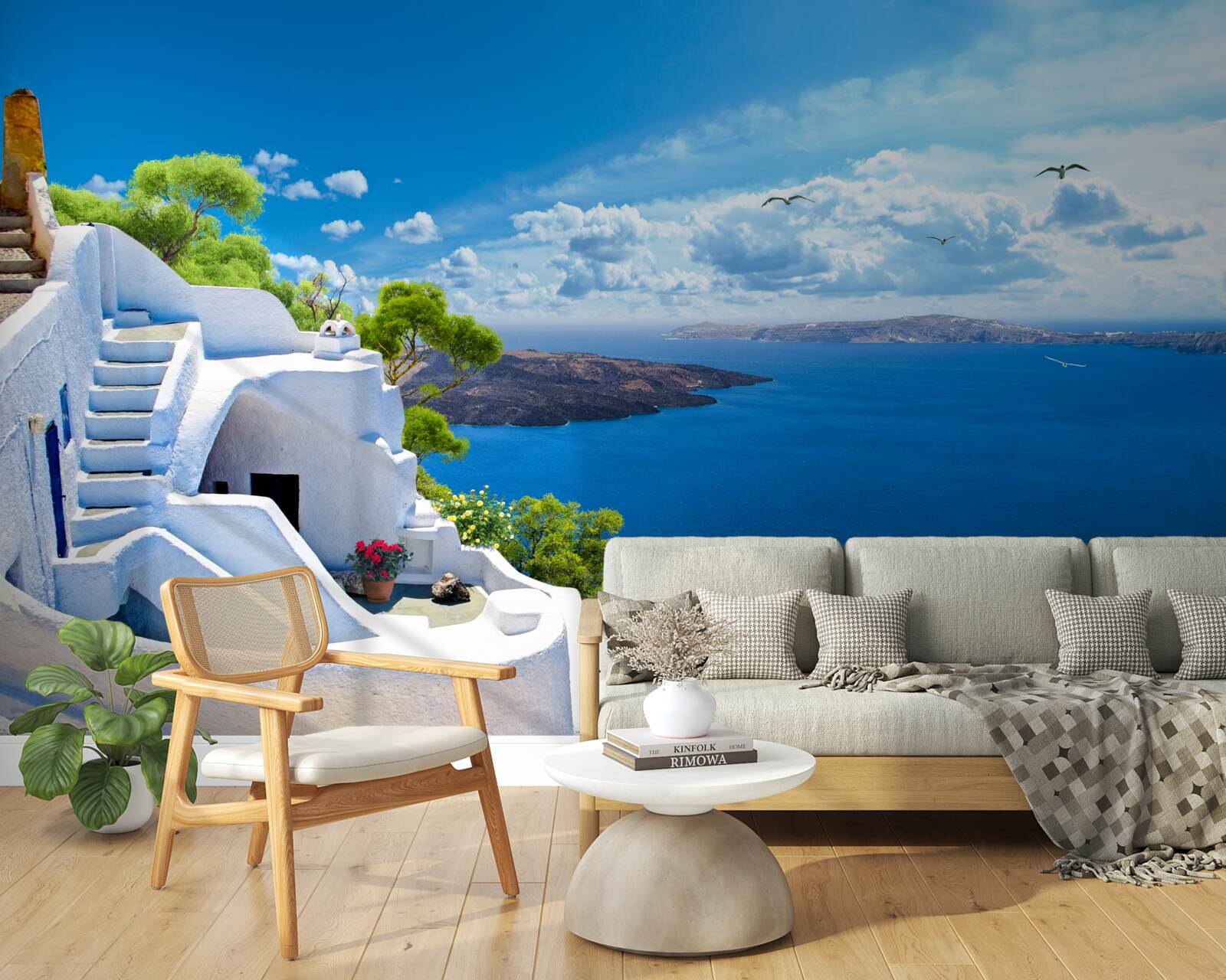 Fototapeta Ostrov Santorini v Grécku