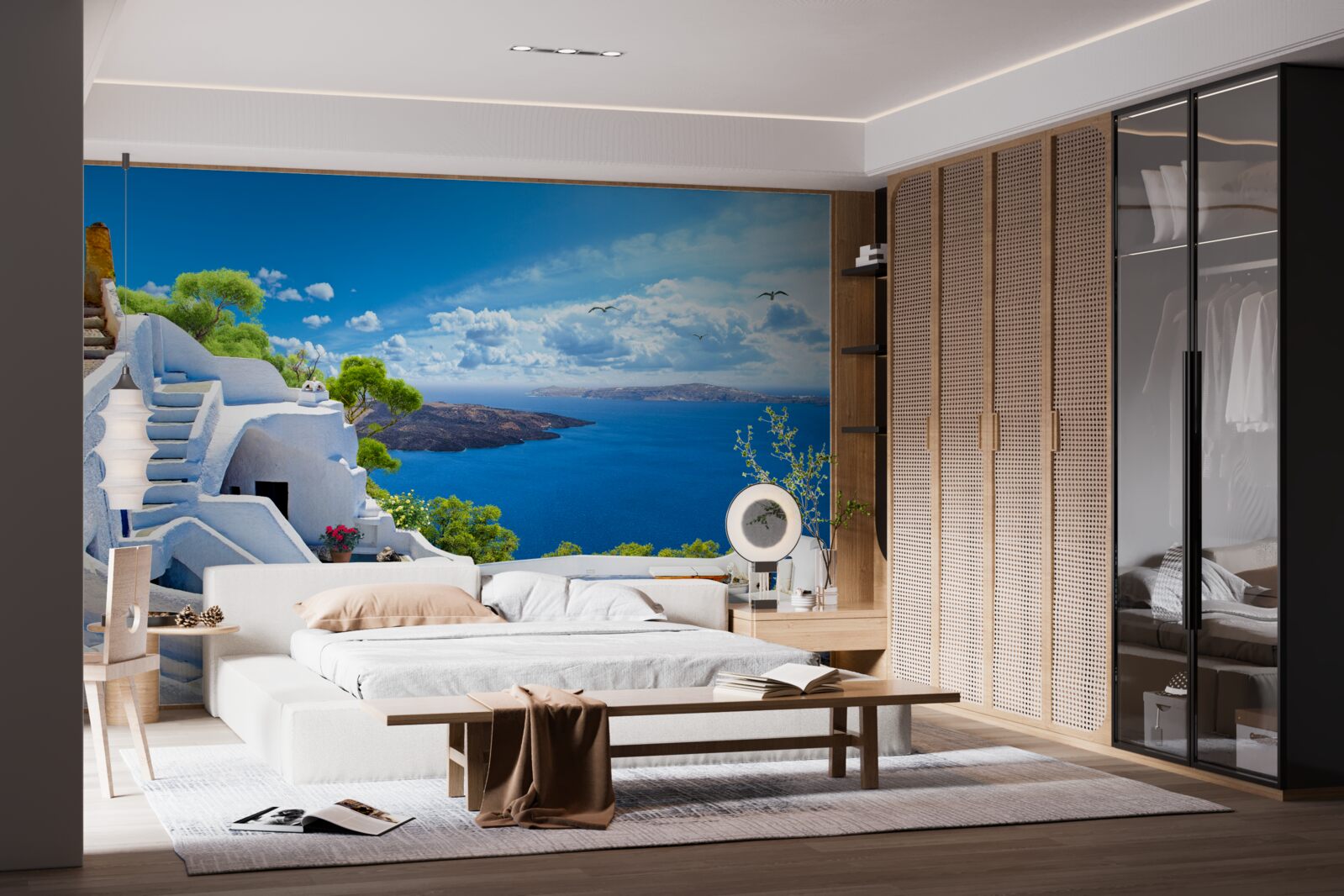 Fototapeta Ostrov Santorini v Grécku