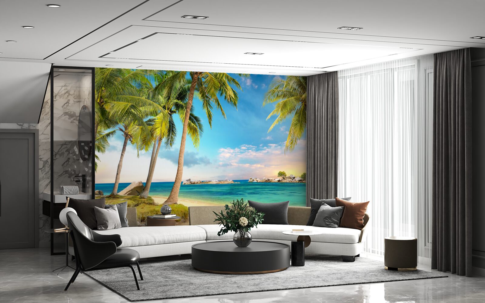 Fototapeta nádherný výhľad na more