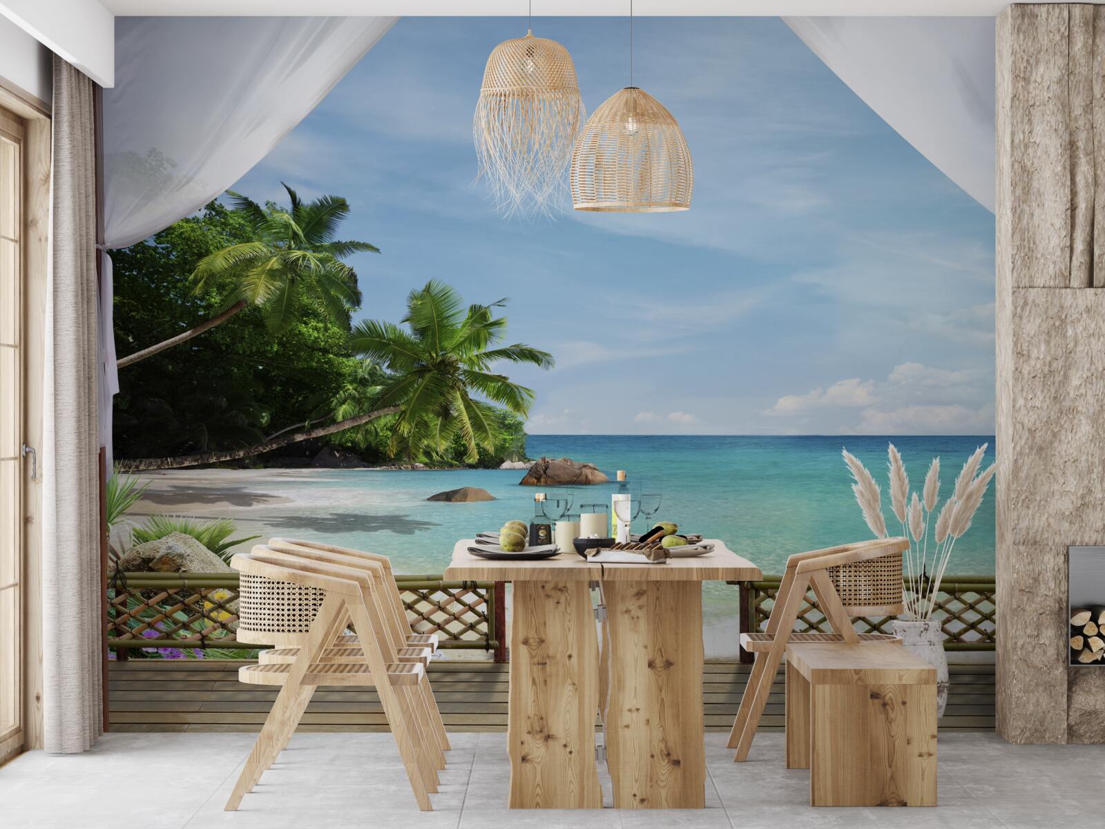 Fototapeta prístup na pláž a pobrežie mora