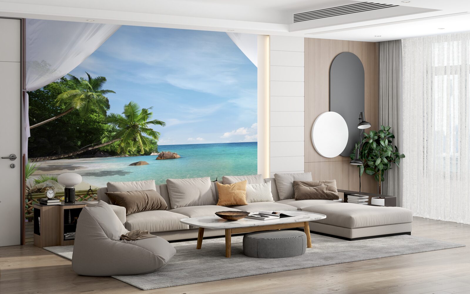 Fototapeta prístup na pláž a pobrežie mora