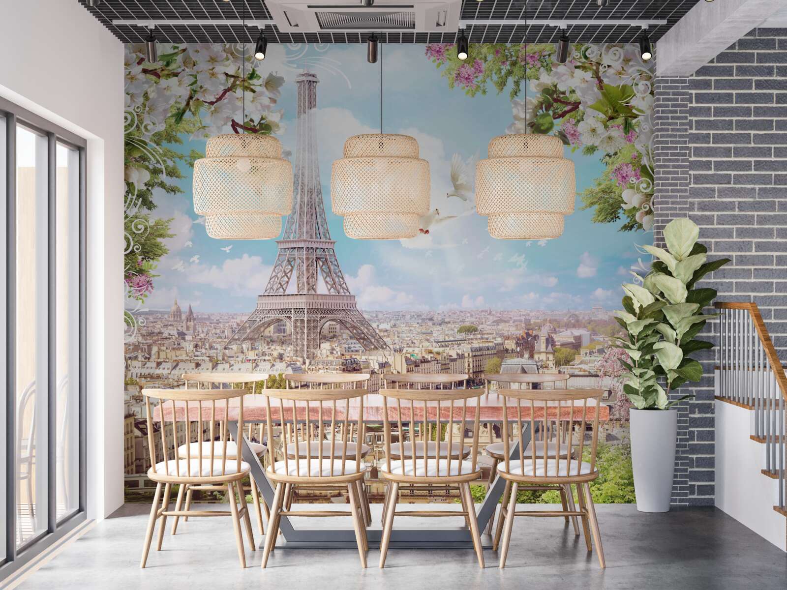 Fototapeta pôvab a šarm Paríža