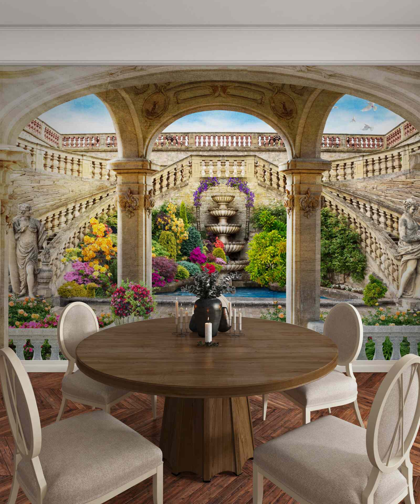 Fototapeta táto fontána s nádhernými sochami