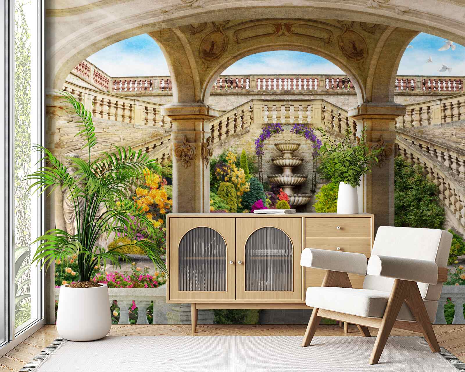 Fototapeta táto fontána s nádhernými sochami