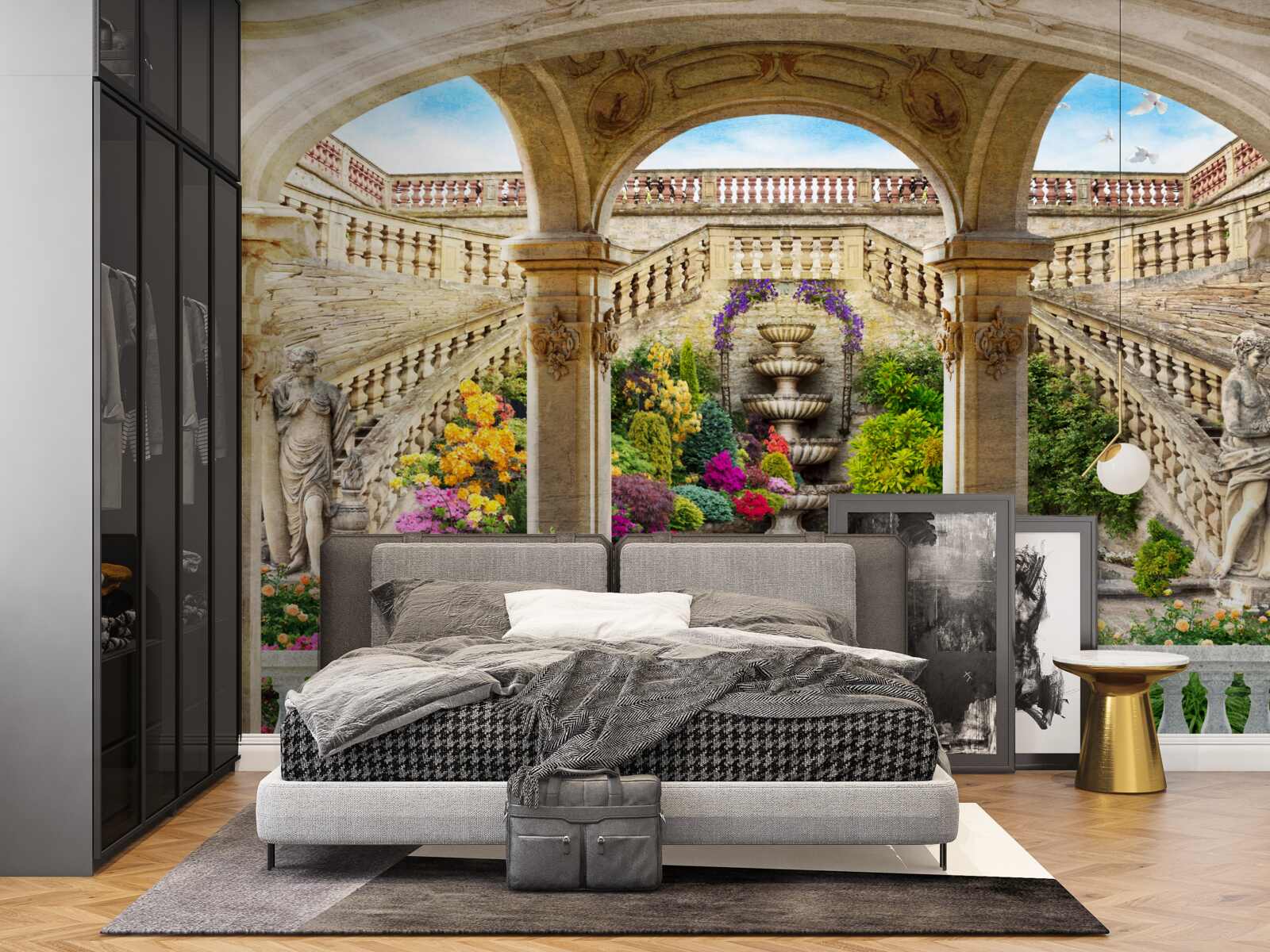 Fototapeta táto fontána s nádhernými sochami