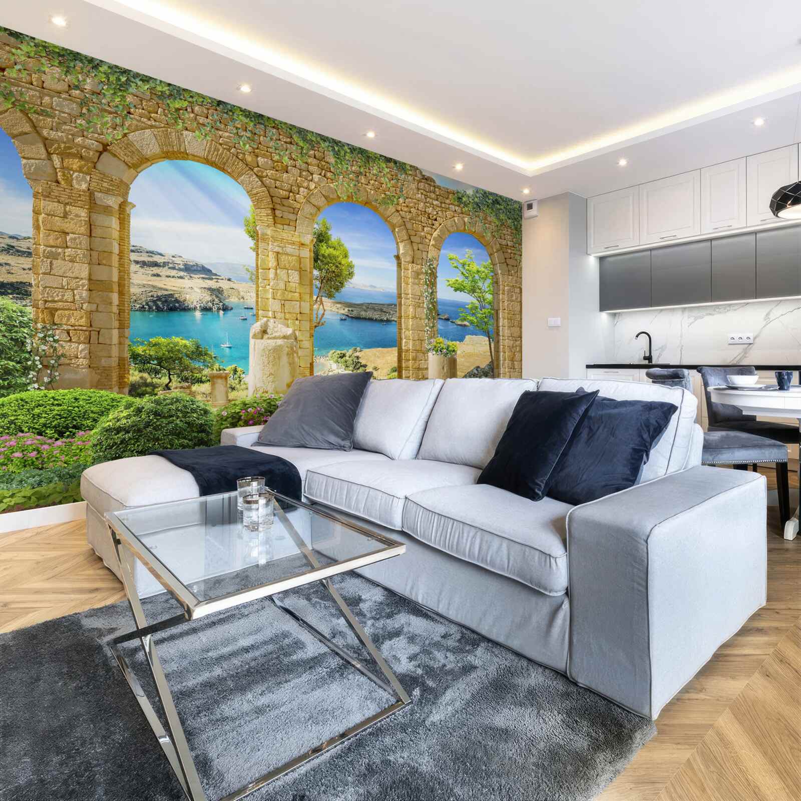 Fototapeta krajina južných zemepisných šírok