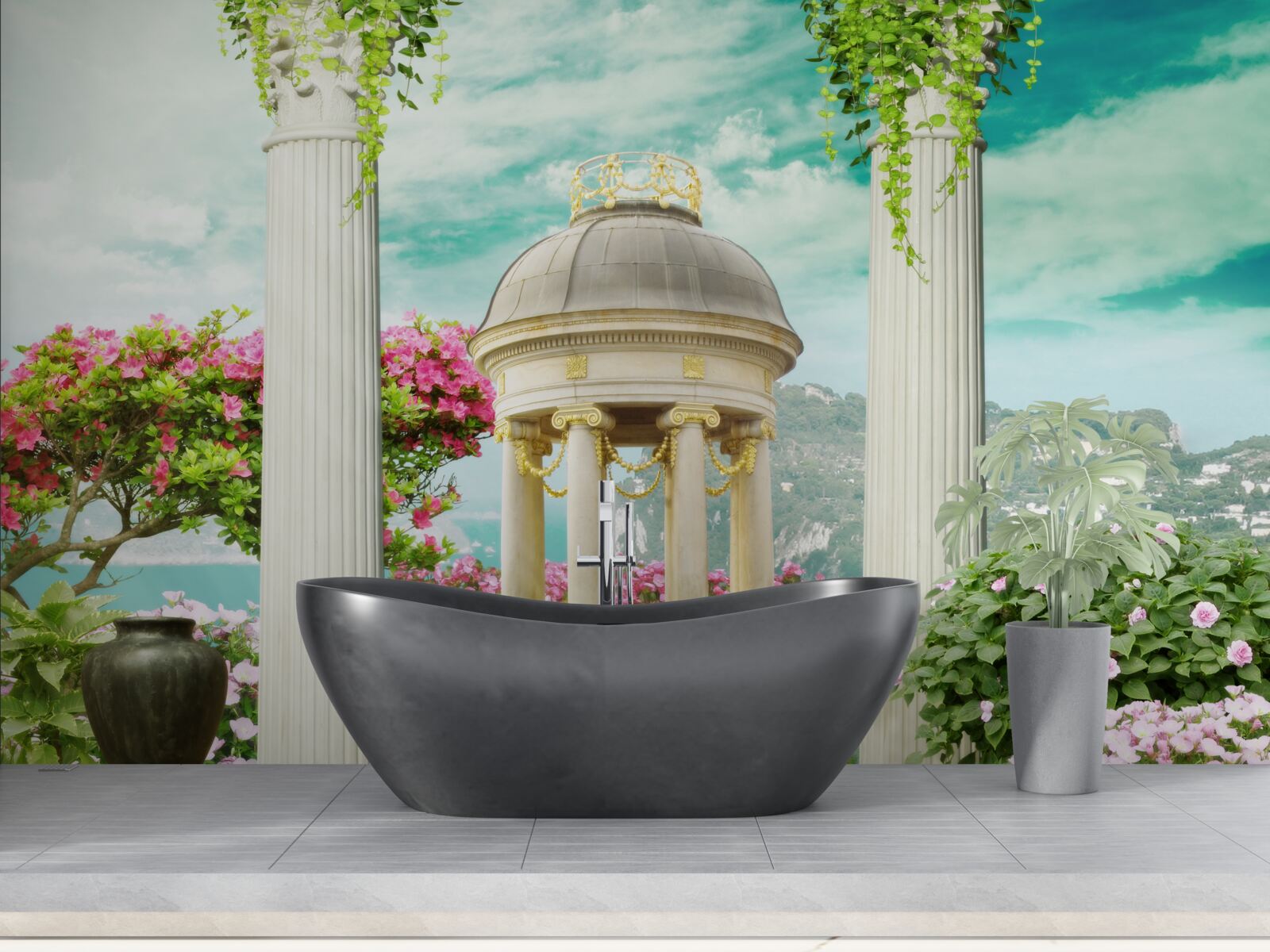 Fototapeta úžasná historická fontána