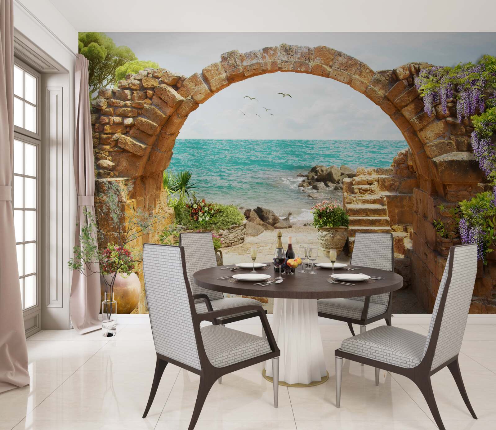 Fototapeta staroveký oblúk z kameňa