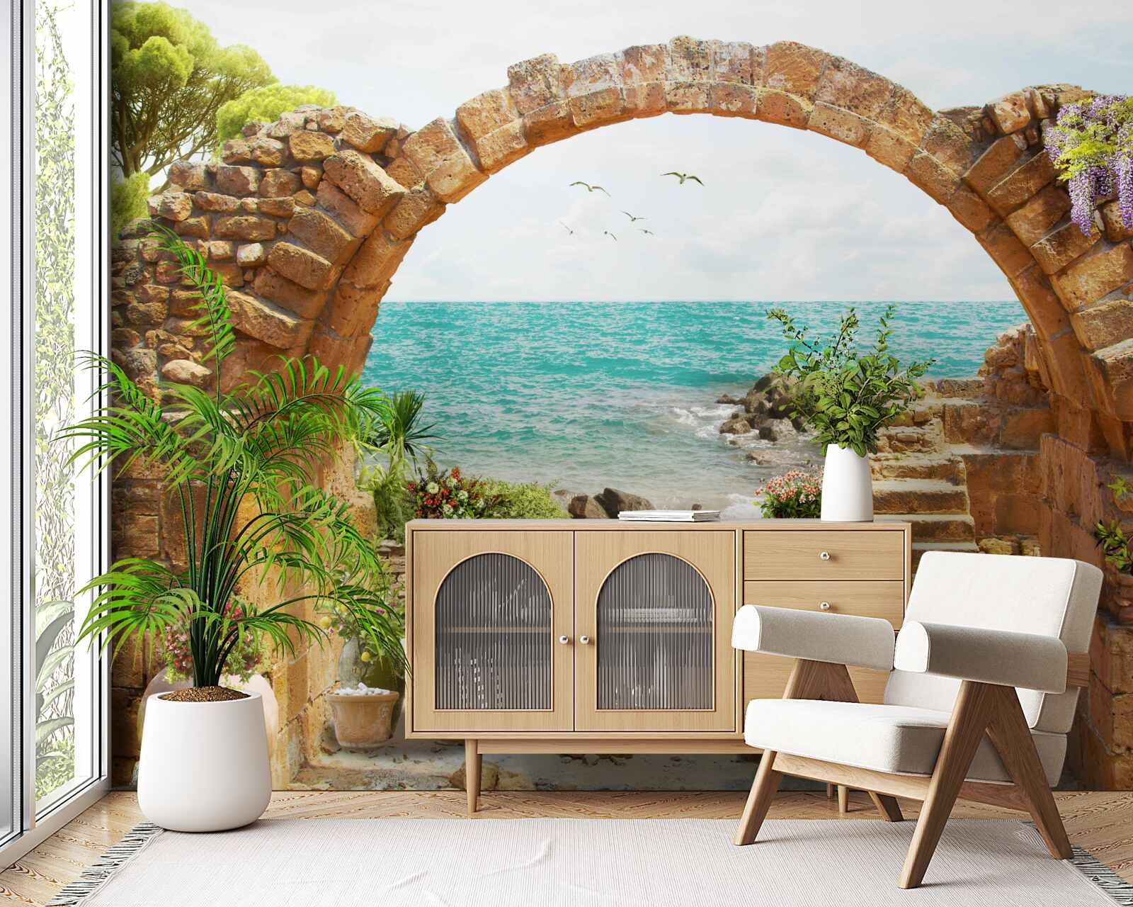 Fototapeta staroveký oblúk z kameňa