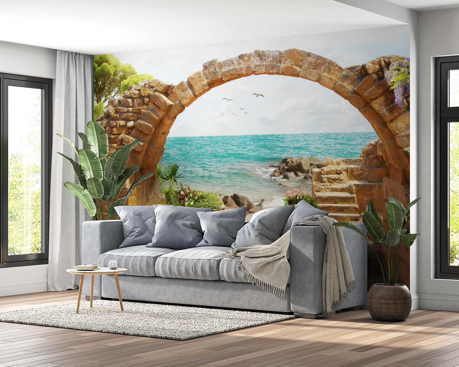 Fototapeta staroveký oblúk z kameňa