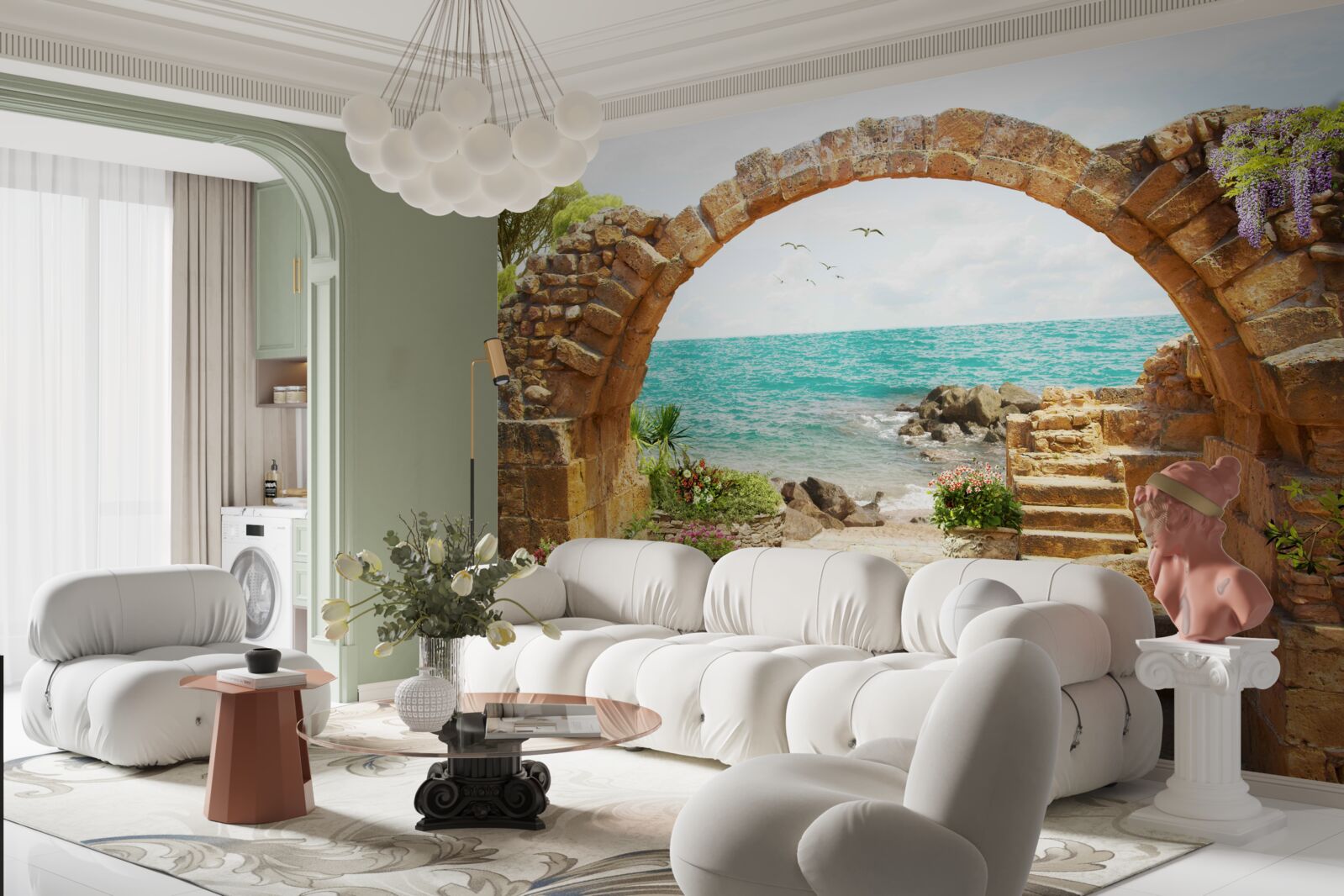 Fototapeta staroveký oblúk z kameňa