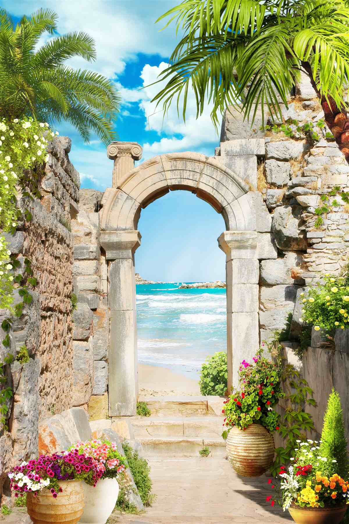 Fototapeta oceánsky oblúk