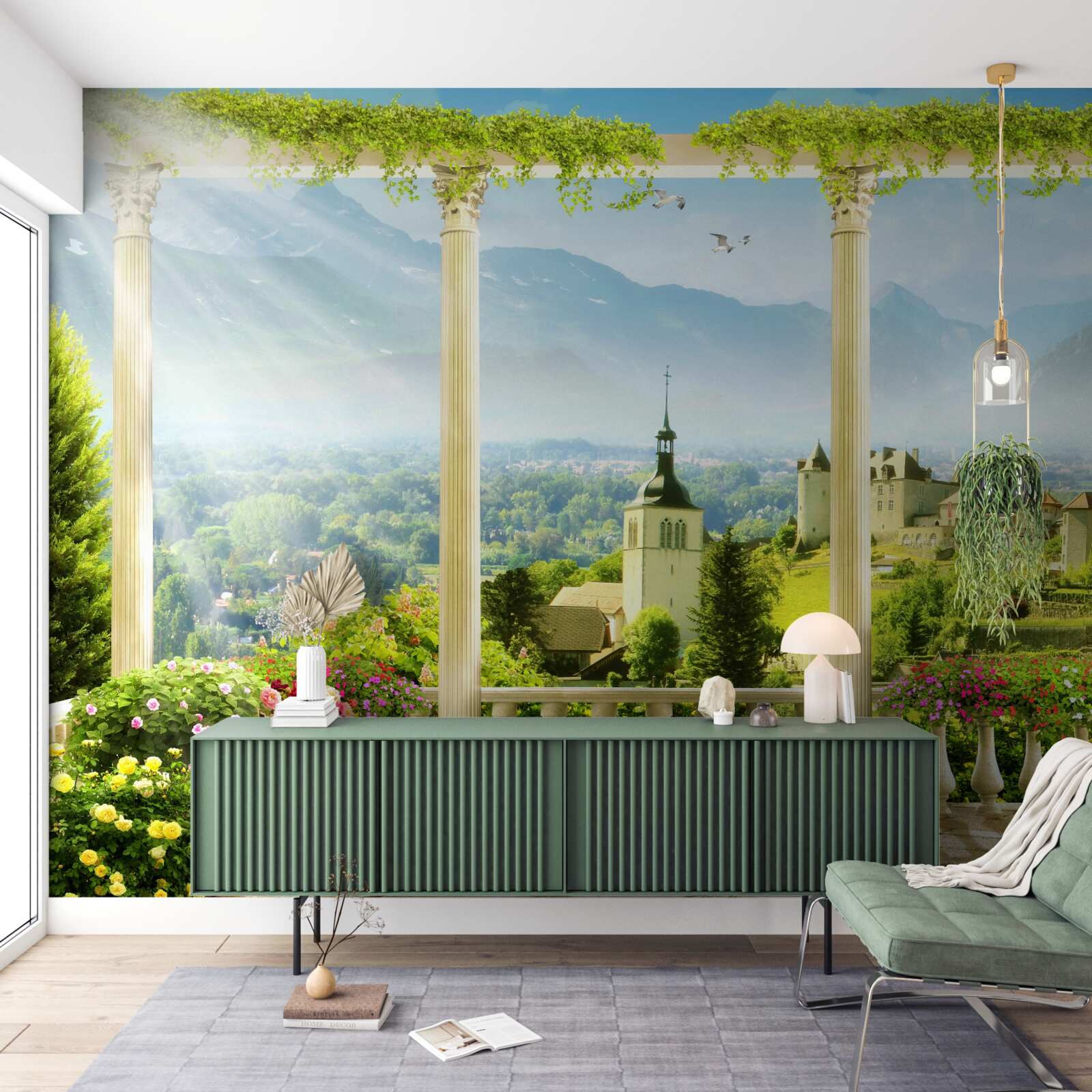 Fototapeta výhľad na Taliansko z balkóna