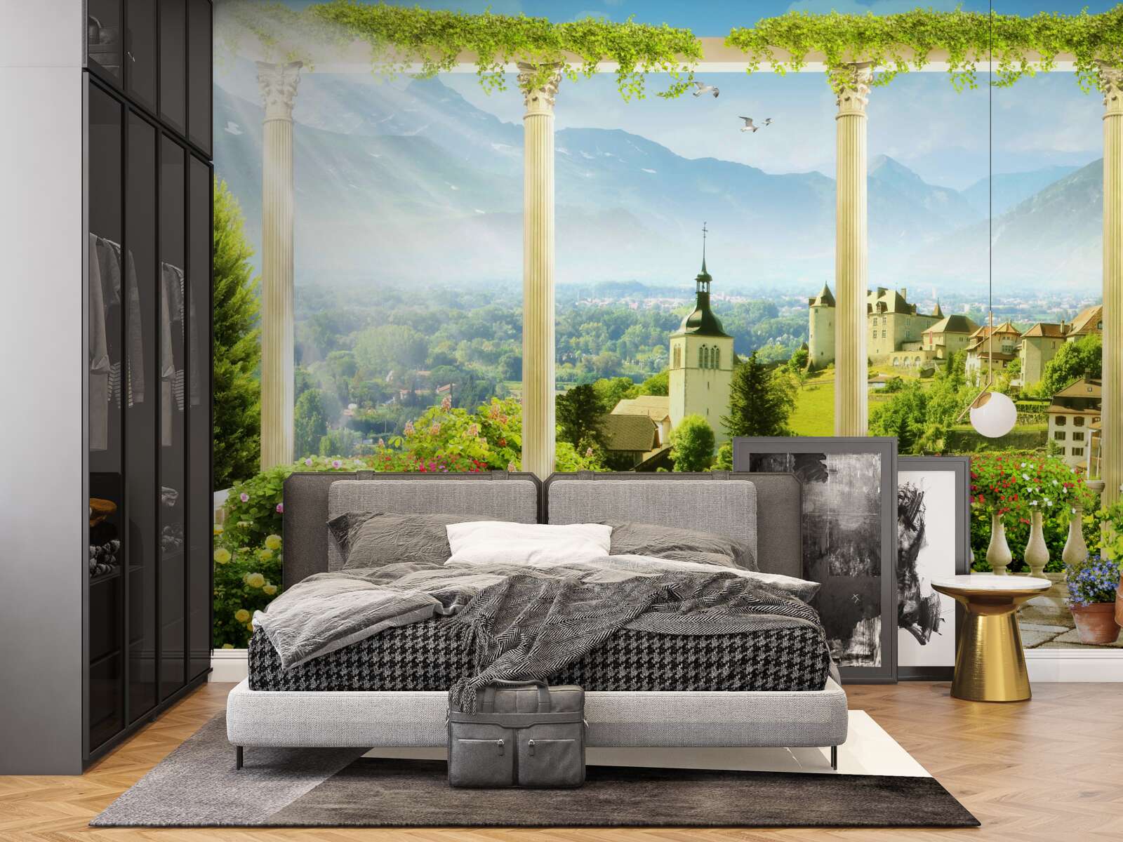 Fototapeta výhľad na Taliansko z balkóna