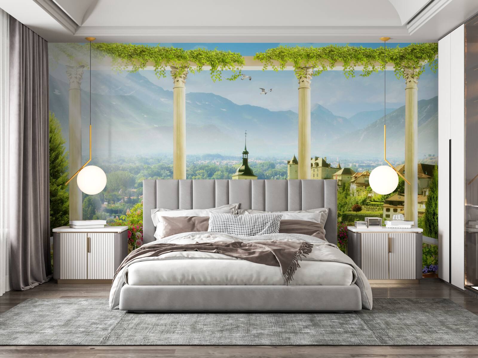 Fototapeta výhľad na Taliansko z balkóna