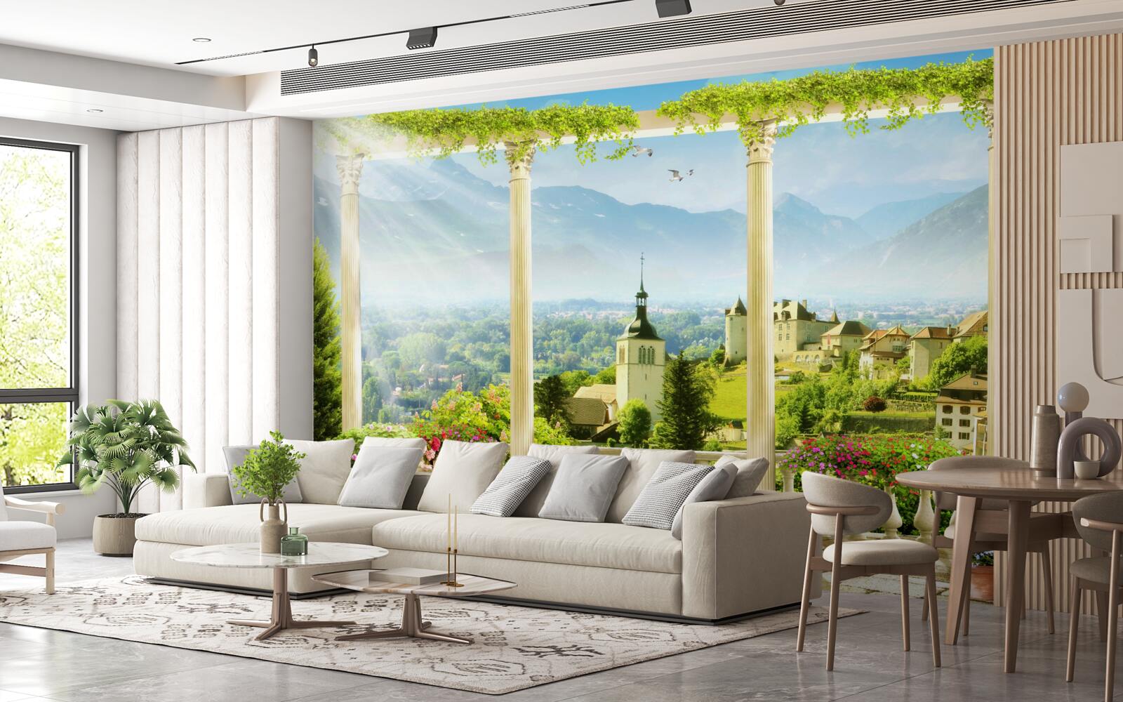 Fototapeta výhľad na Taliansko z balkóna