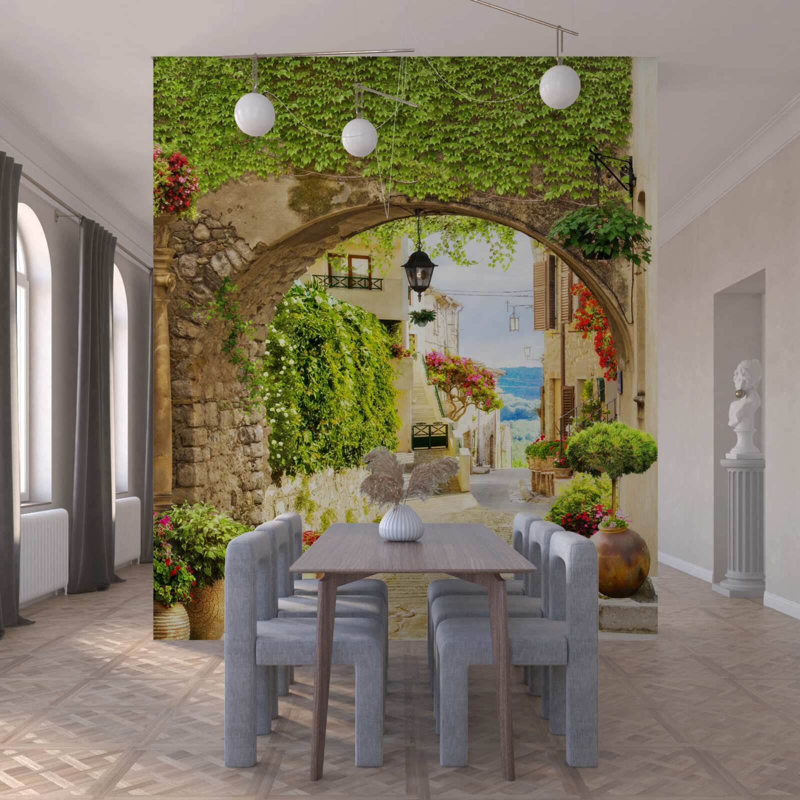 Fototapeta cesta z aleje k moru