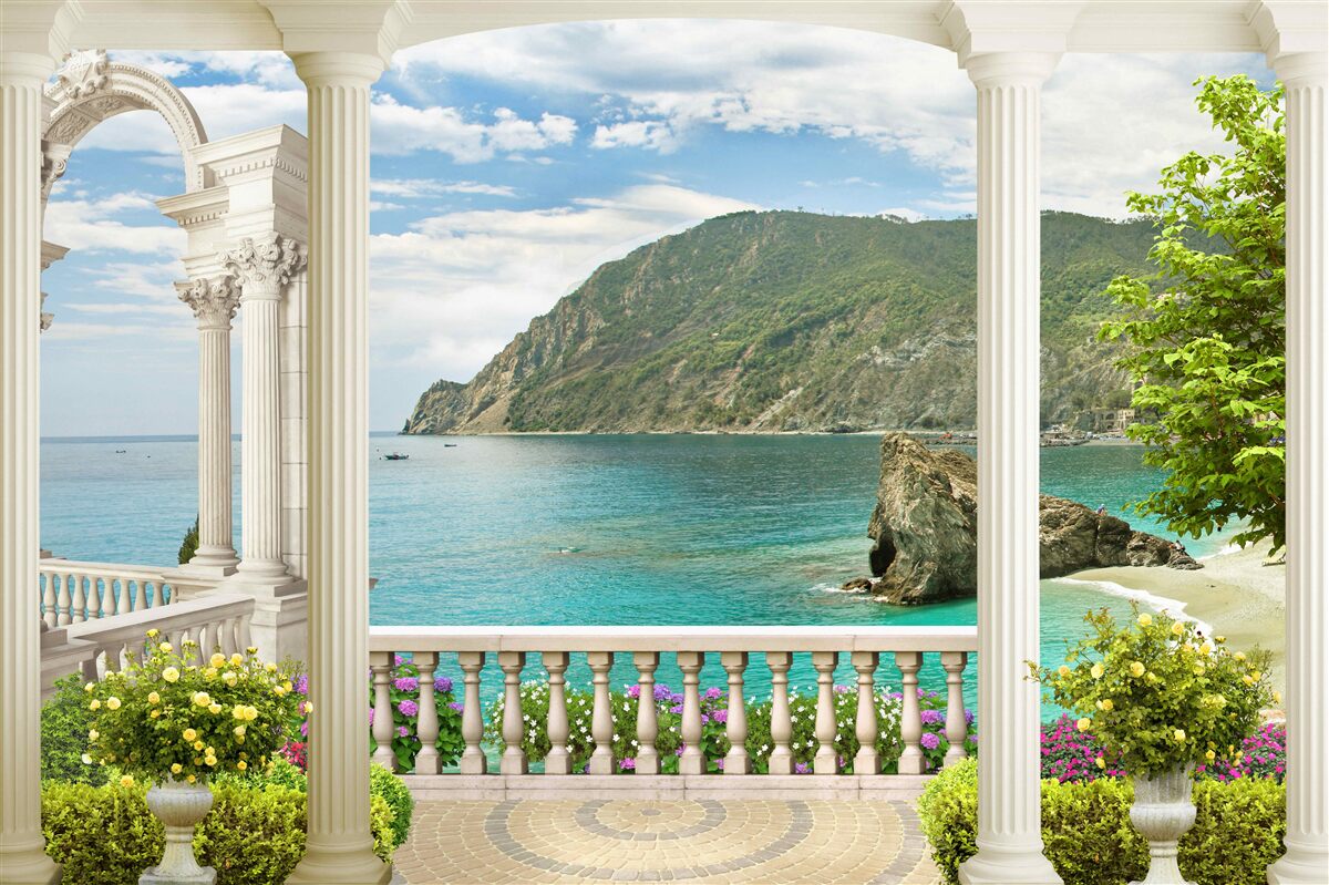 Fototapeta morské stĺpy