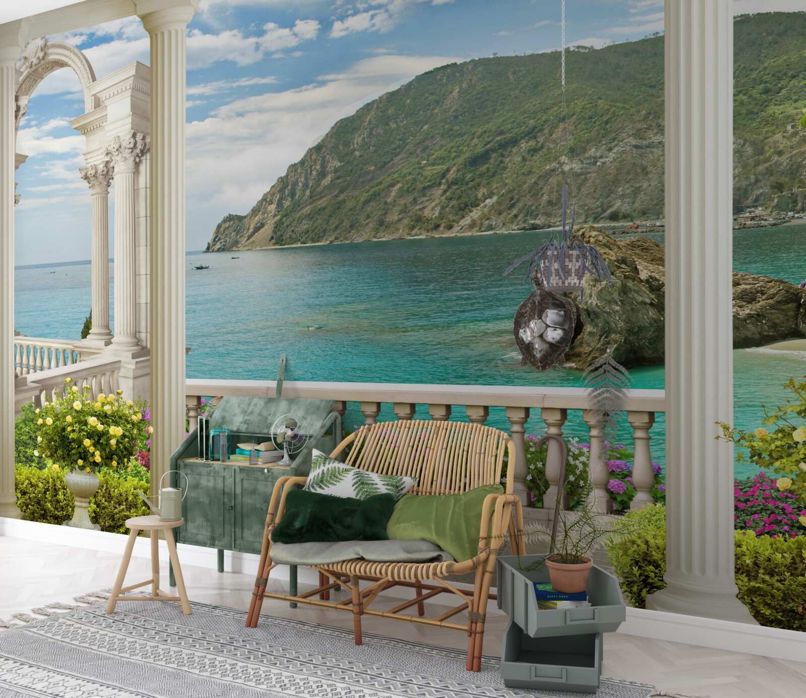 Fototapeta morské stĺpy