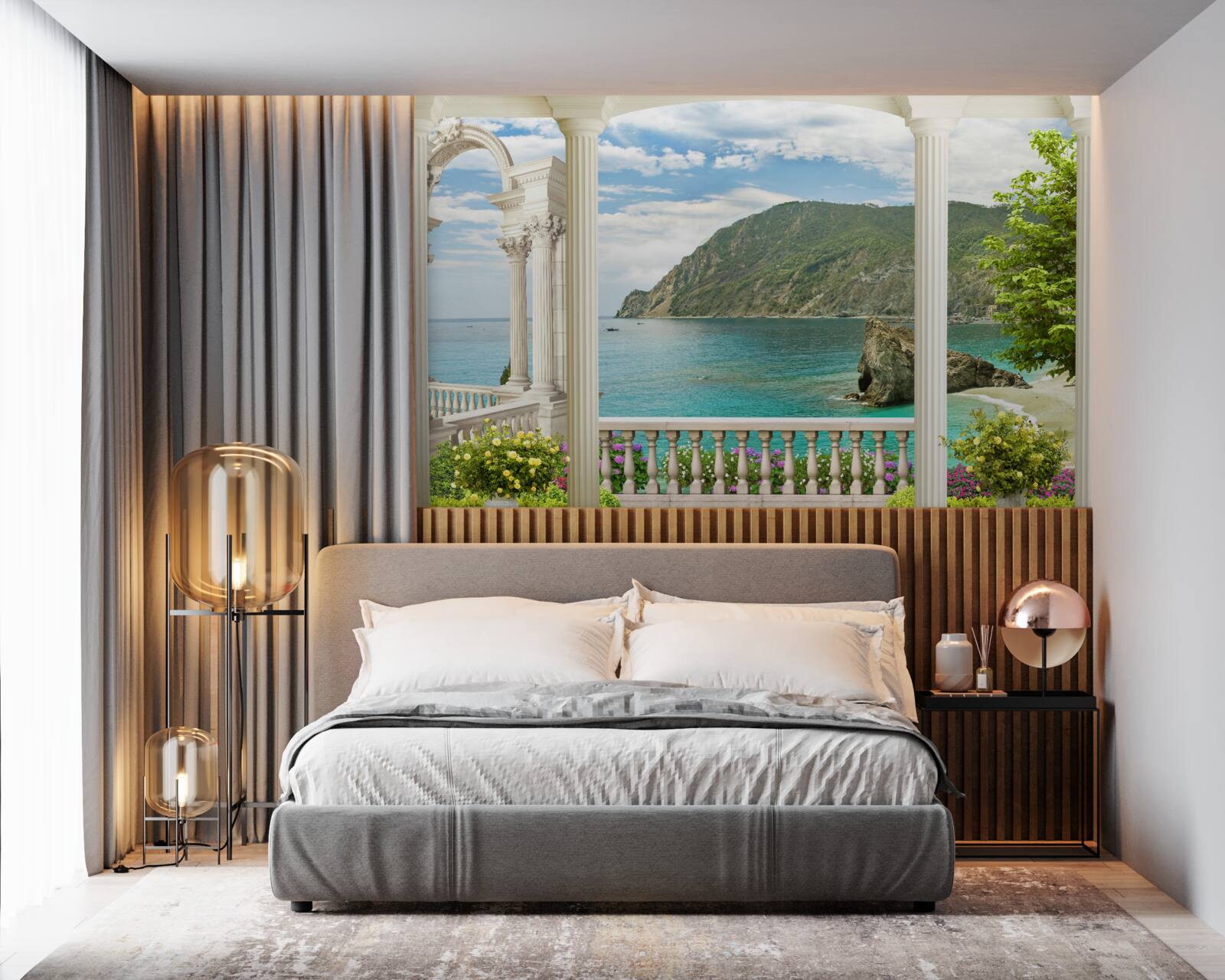 Fototapeta morské stĺpy