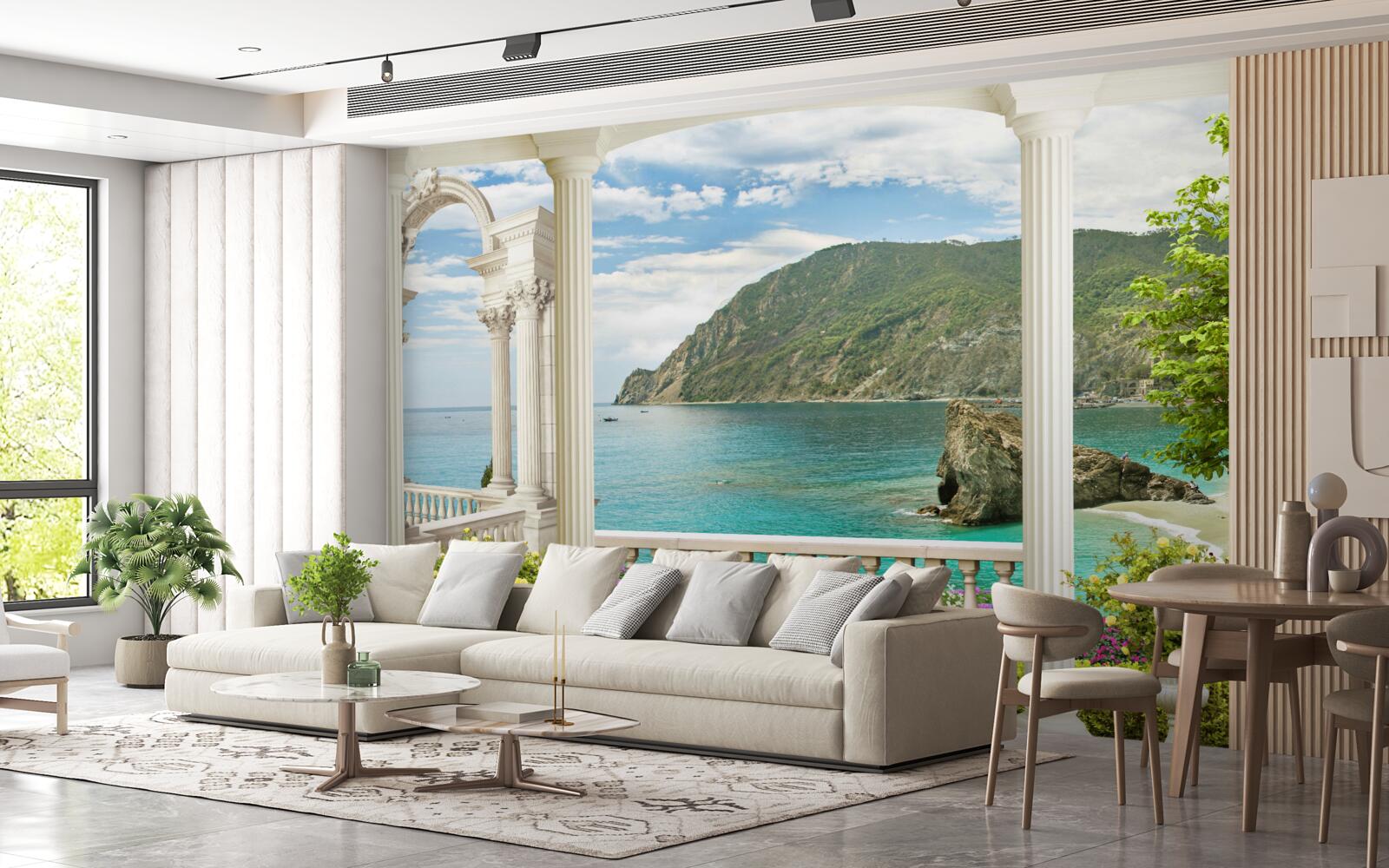 Fototapeta morské stĺpy