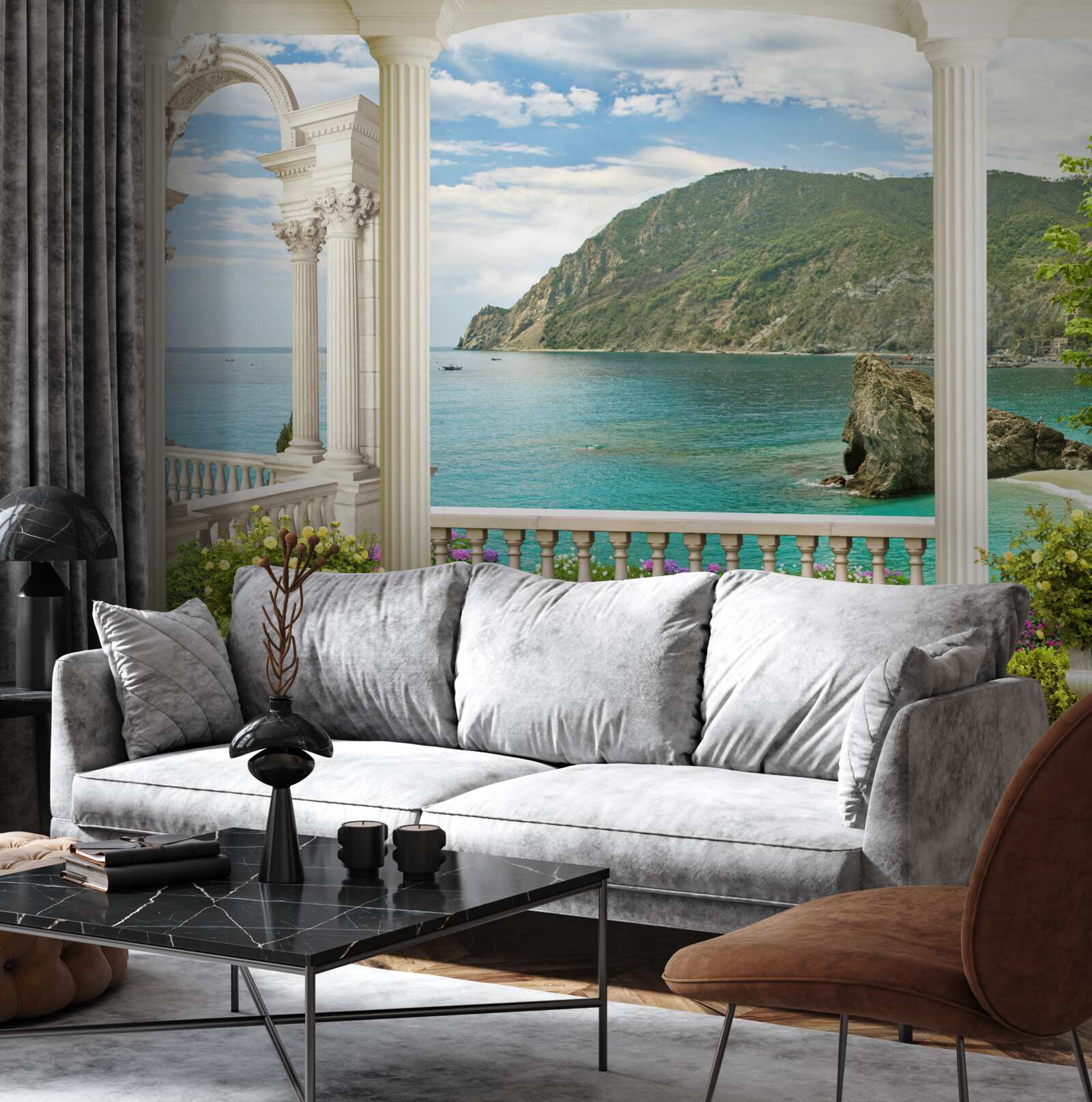 Fototapeta morské stĺpy