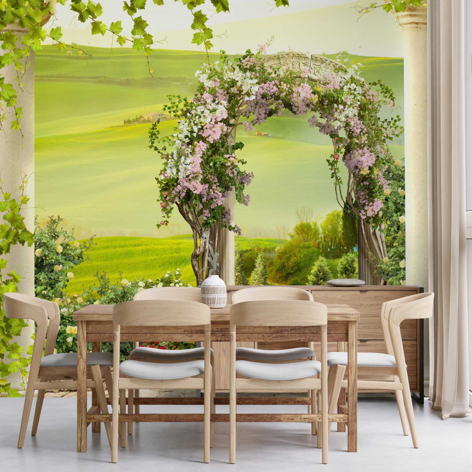 Fototapeta kvitnúce záhrady