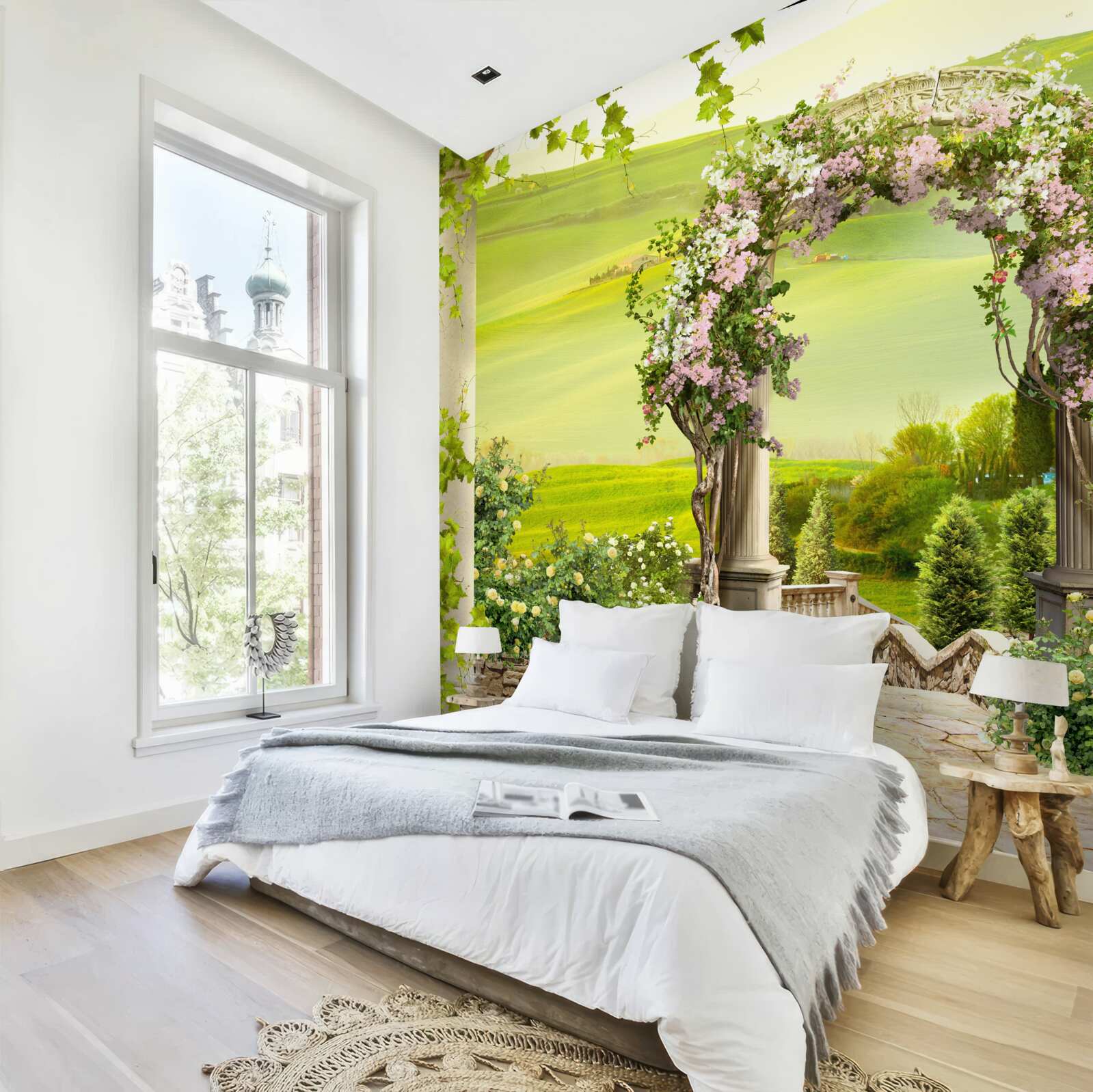 Fototapeta kvitnúce záhrady