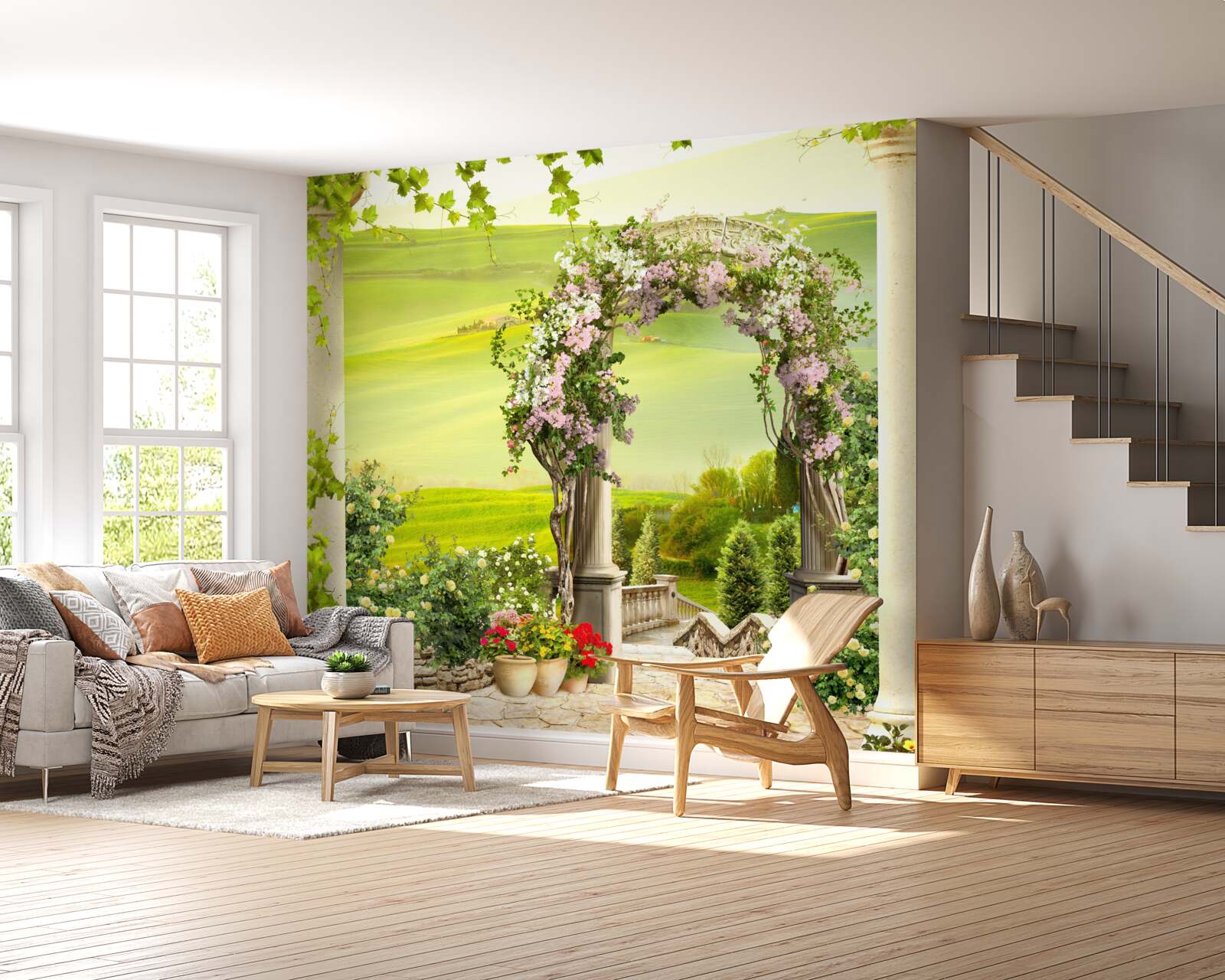 Fototapeta kvitnúce záhrady