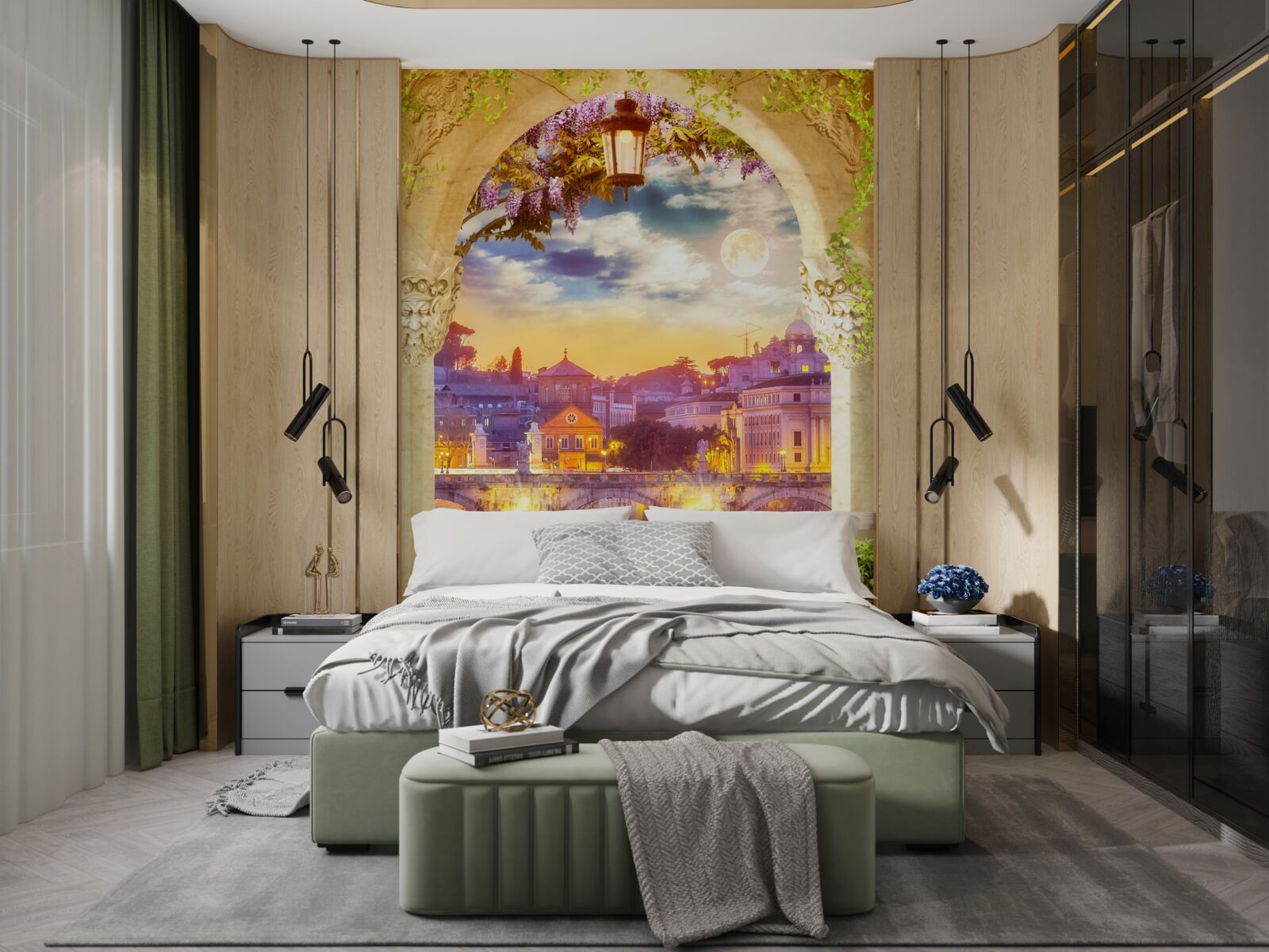 Fototapeta loggia s obývačkovým nábytkom