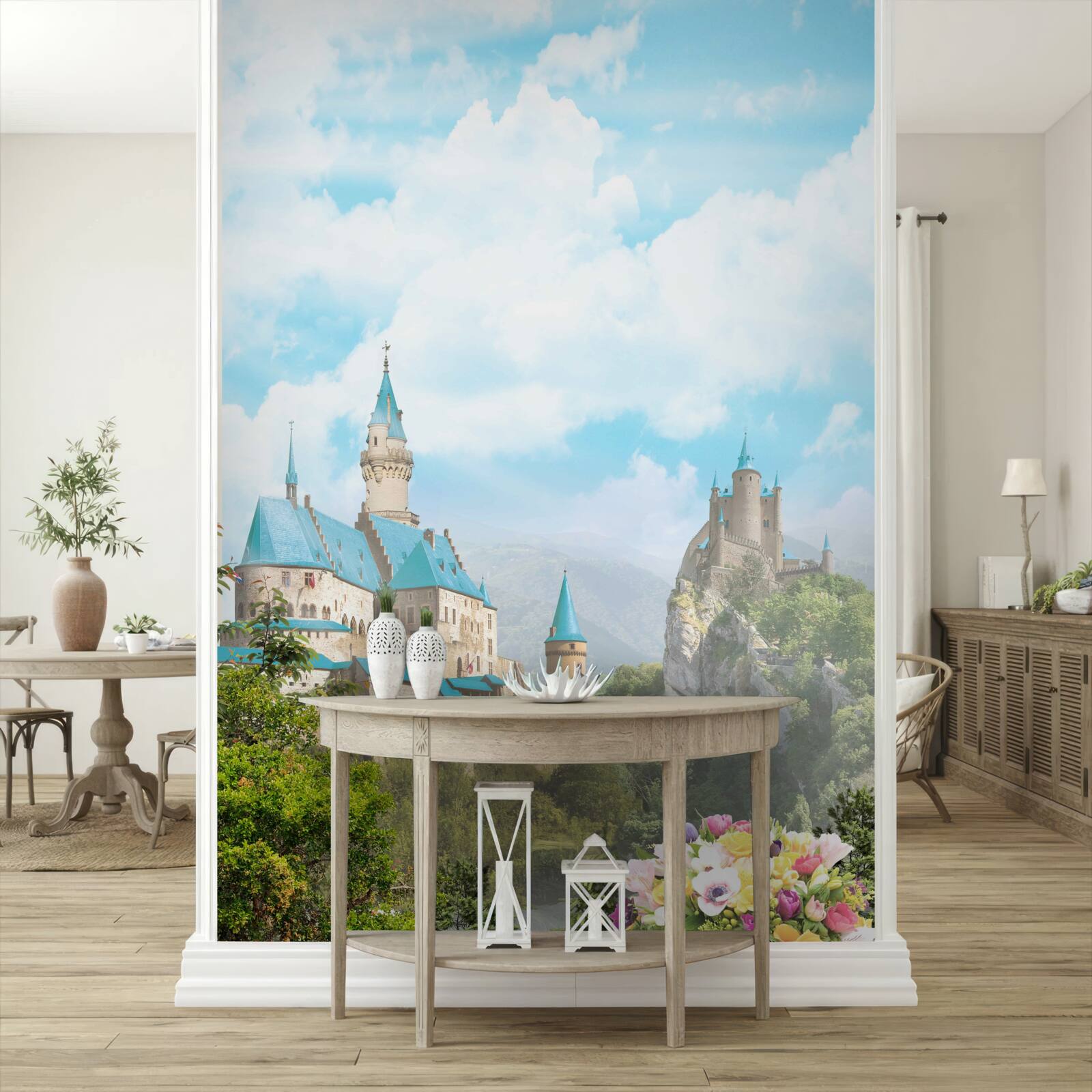 Fototapeta obraz dvoch pevností