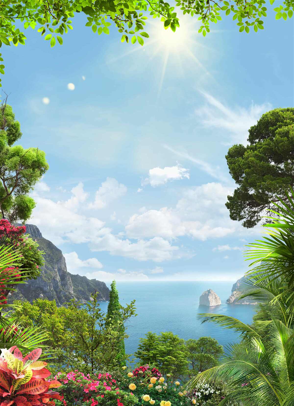 Fototapeta úžasná prímorská krajina