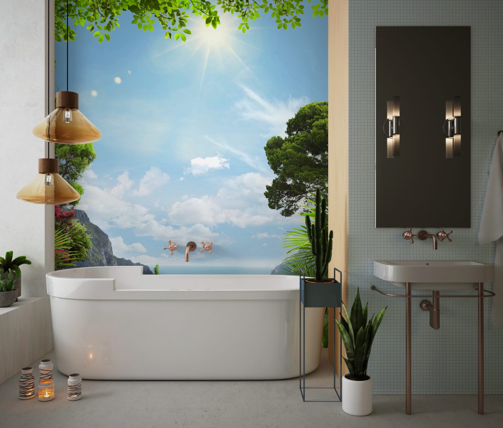 Fototapeta úžasná prímorská krajina