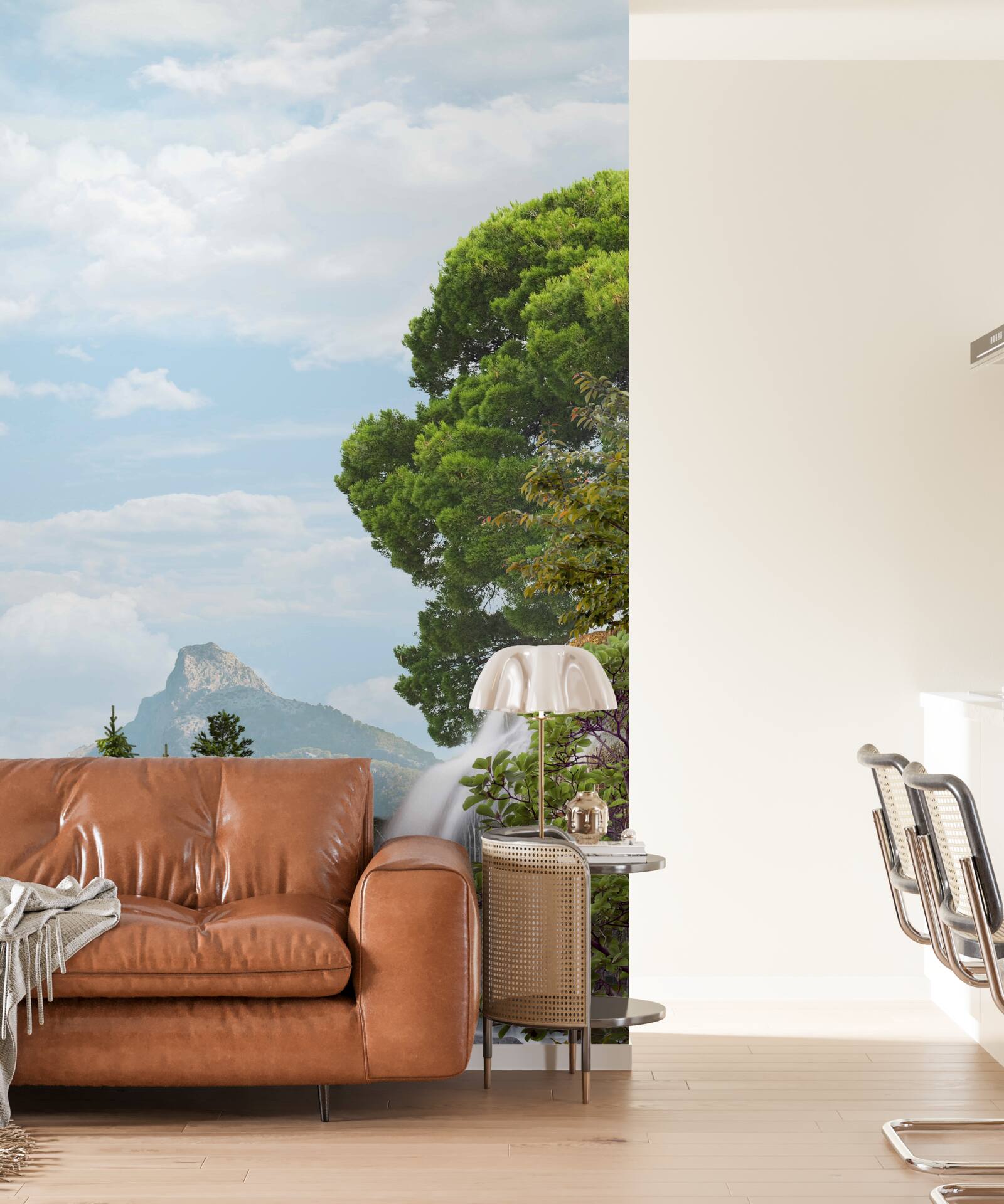 Fototapeta majestátne kaskádové vodopády