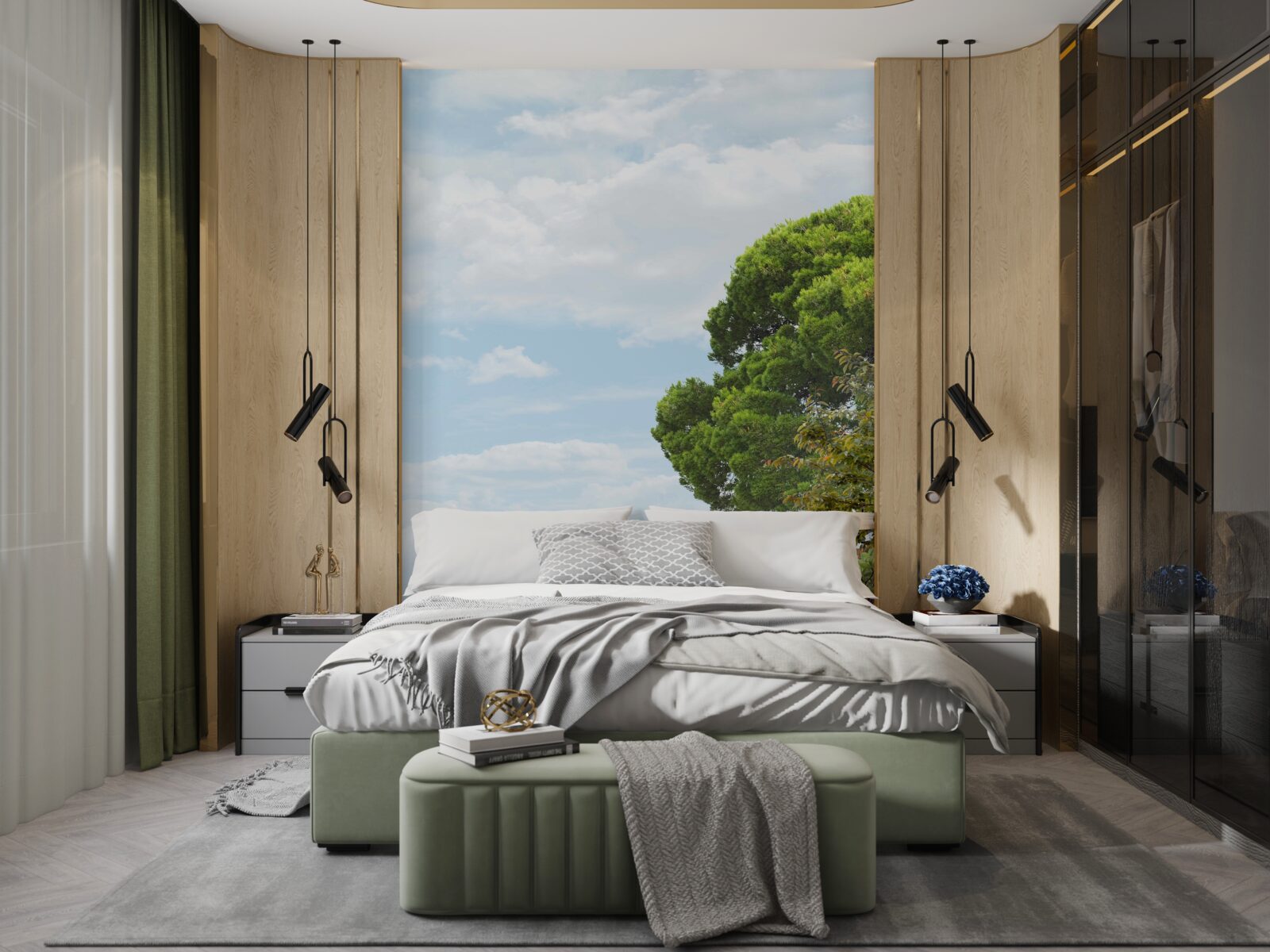 Fototapeta majestátne kaskádové vodopády