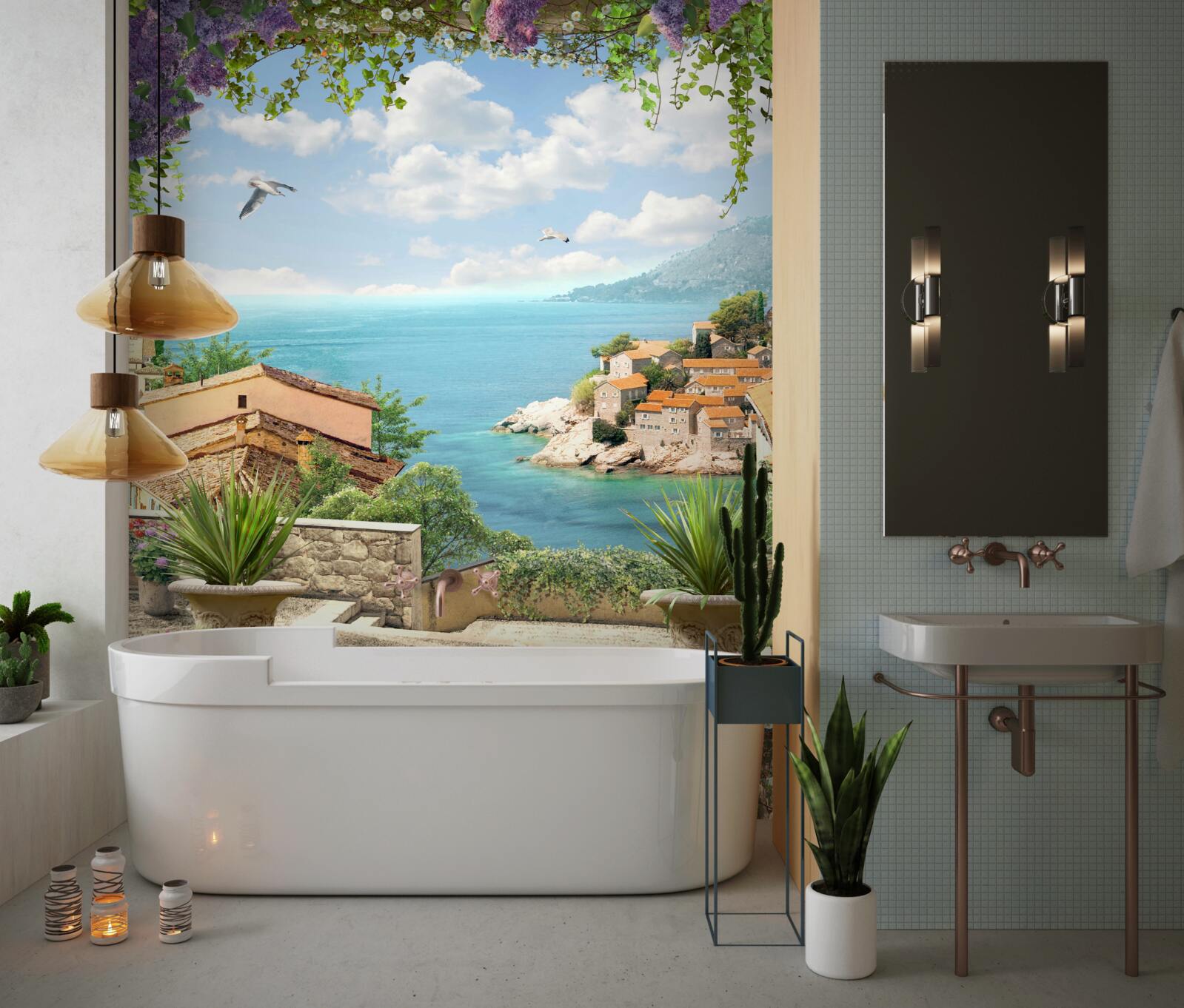 Fototapeta skvelá cesta k pobrežiu