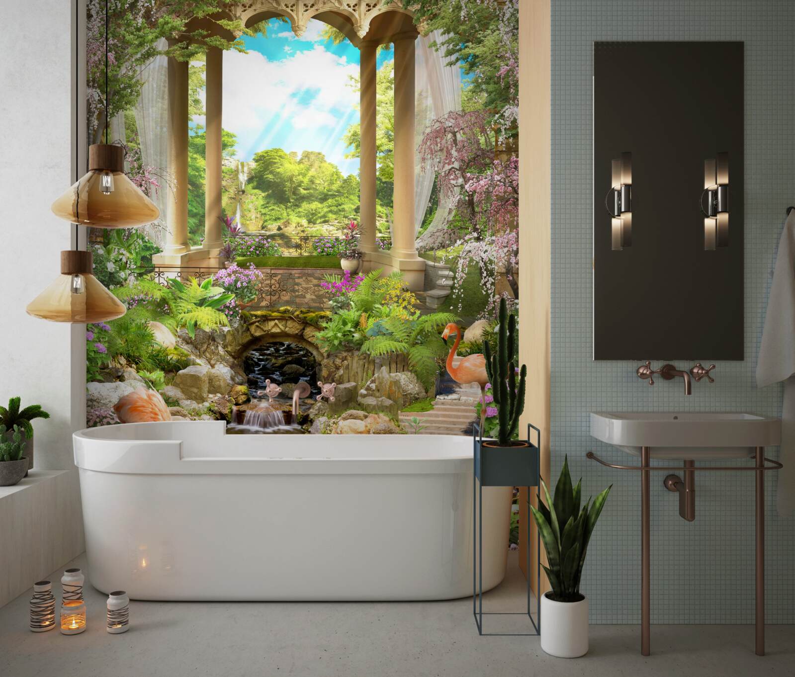 Fototapeta úchvatná záhrada