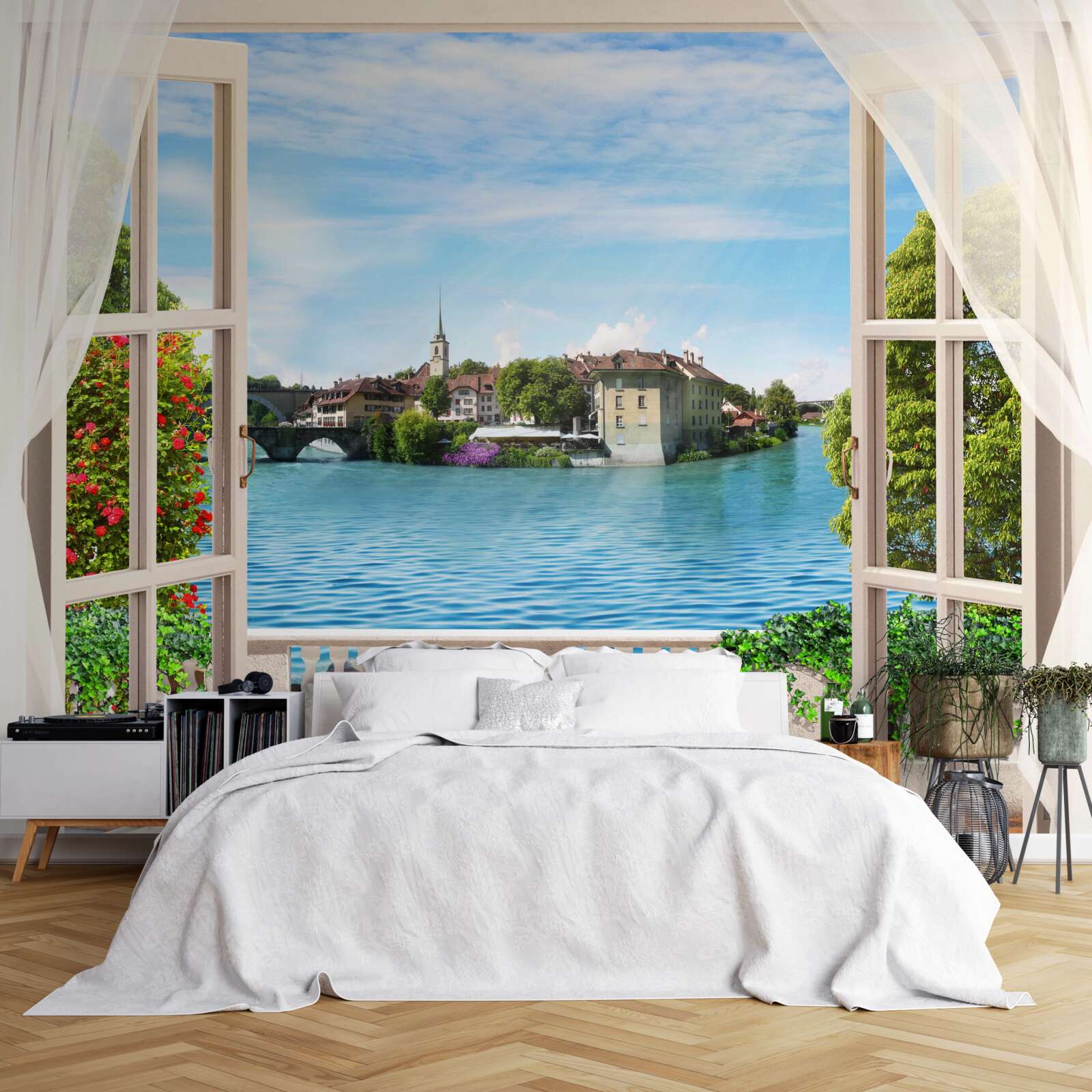 Fototapeta krajina pokojného modrého mora