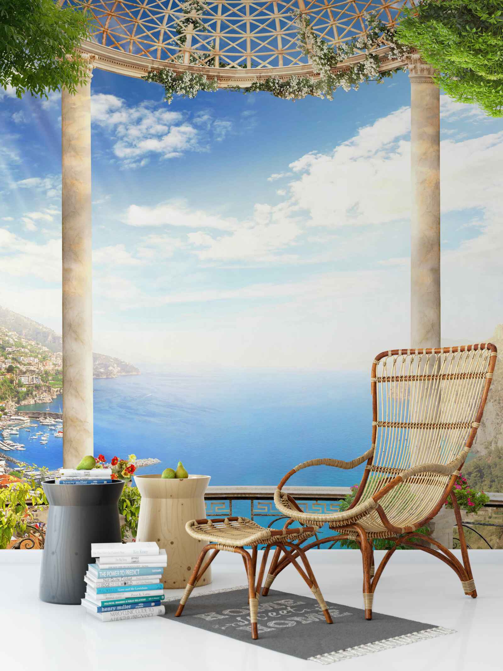 Fototapeta plošina s výhľadom na more