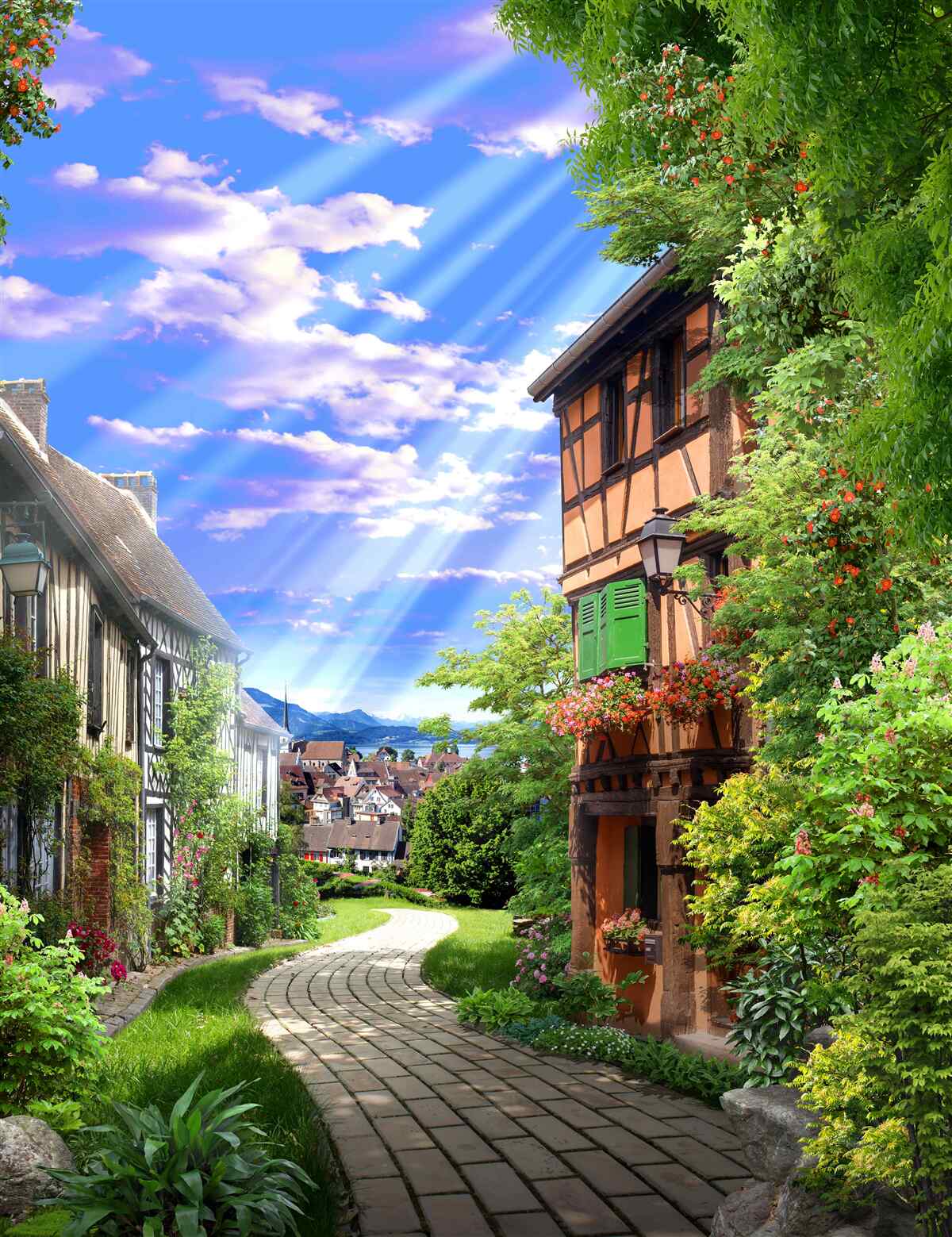 Fototapeta zelené svetlo