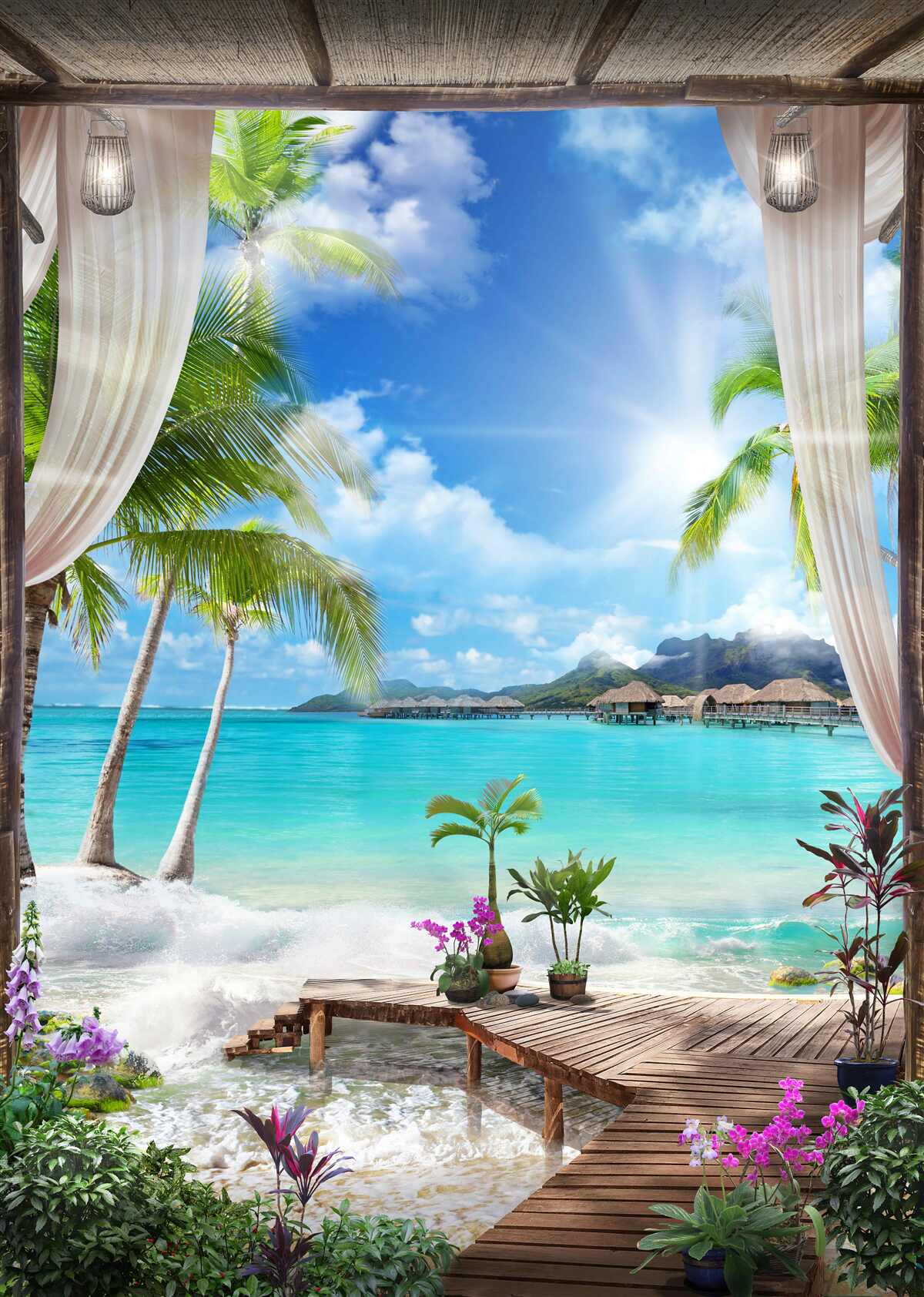 Fototapeta krásna plážová krajina